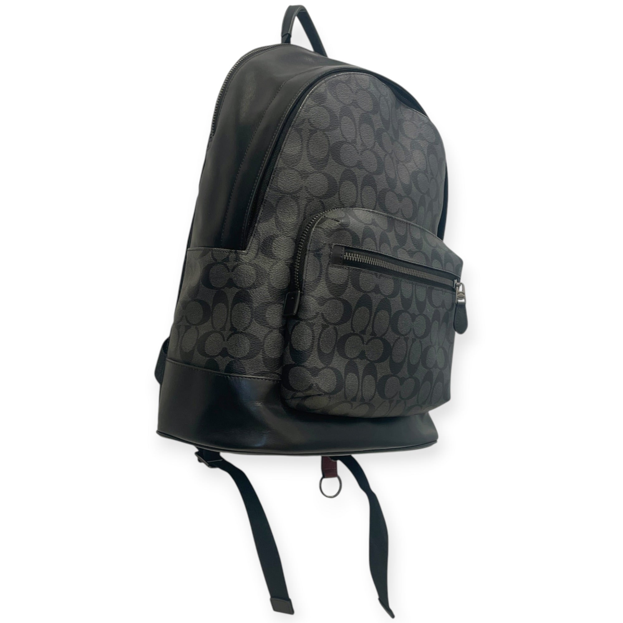 COACH/Backpack/Monogram/Leather/BLK/West view 6