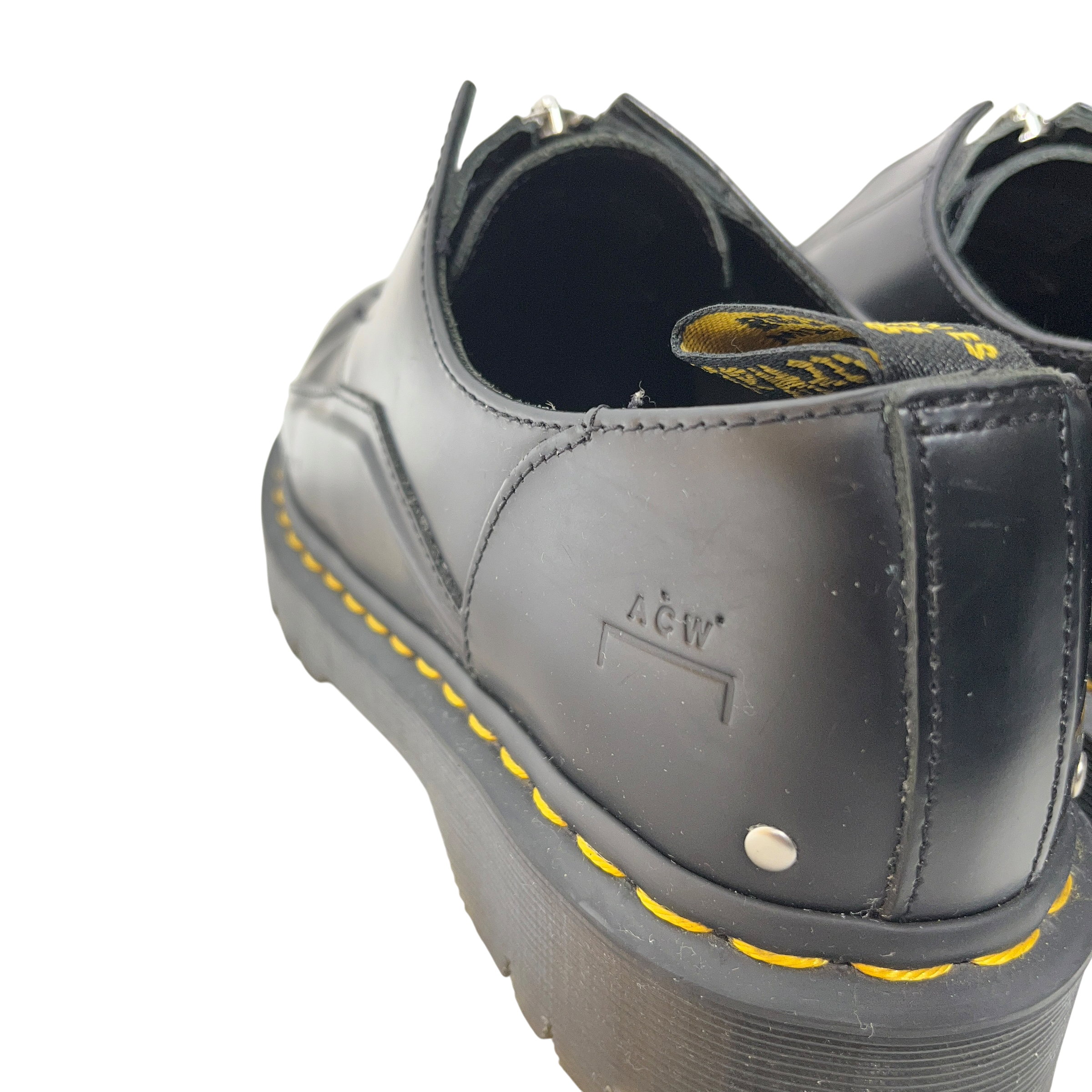 Dr.Martens/A-COLD-WALL/Loafers/US 8/Leather/BLK/zip view 6