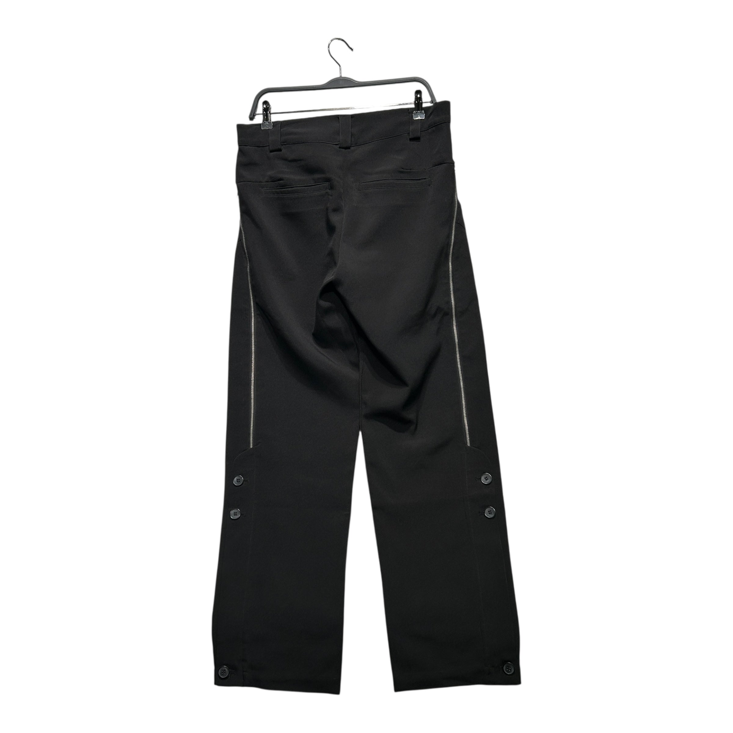 Kiko Kostadinov/Slacks/M/Polyester/BLK/IRENE TROUSERS view 2