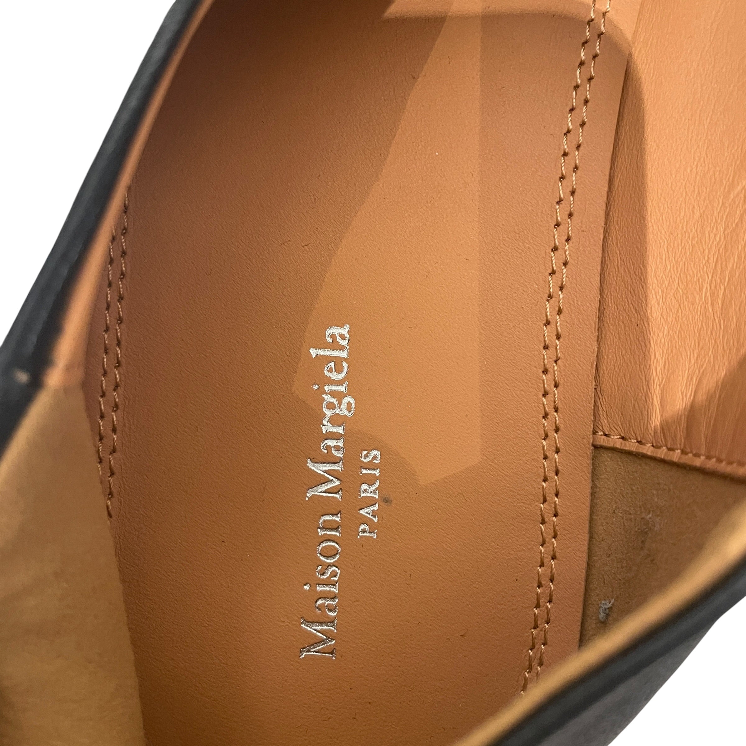 Maison Margiela/Loafers/EU 46/Leather/BLK/TABI MULE view 3