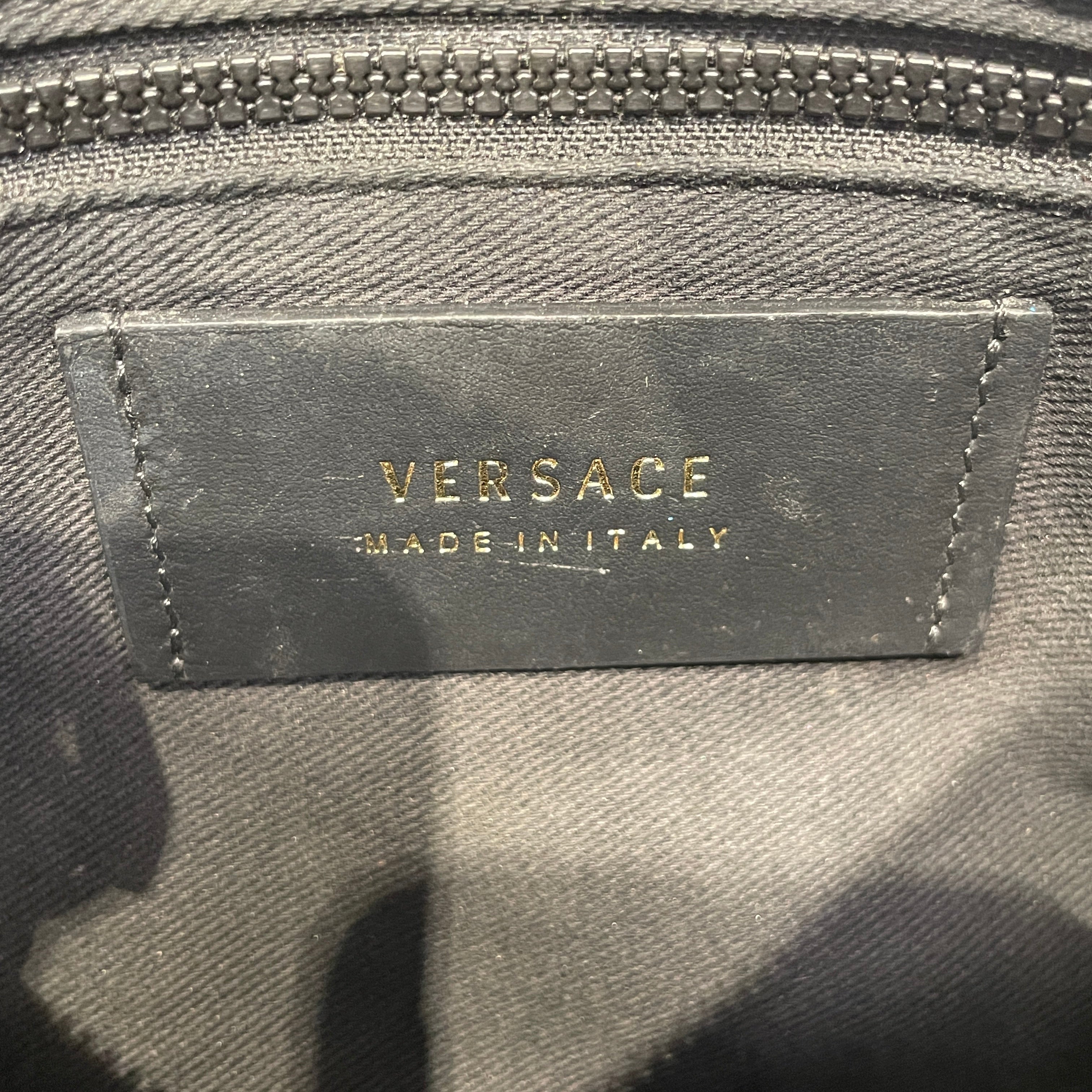 VERSACE/Pouch/Leather/BLK/VERSACE POUCH view 4