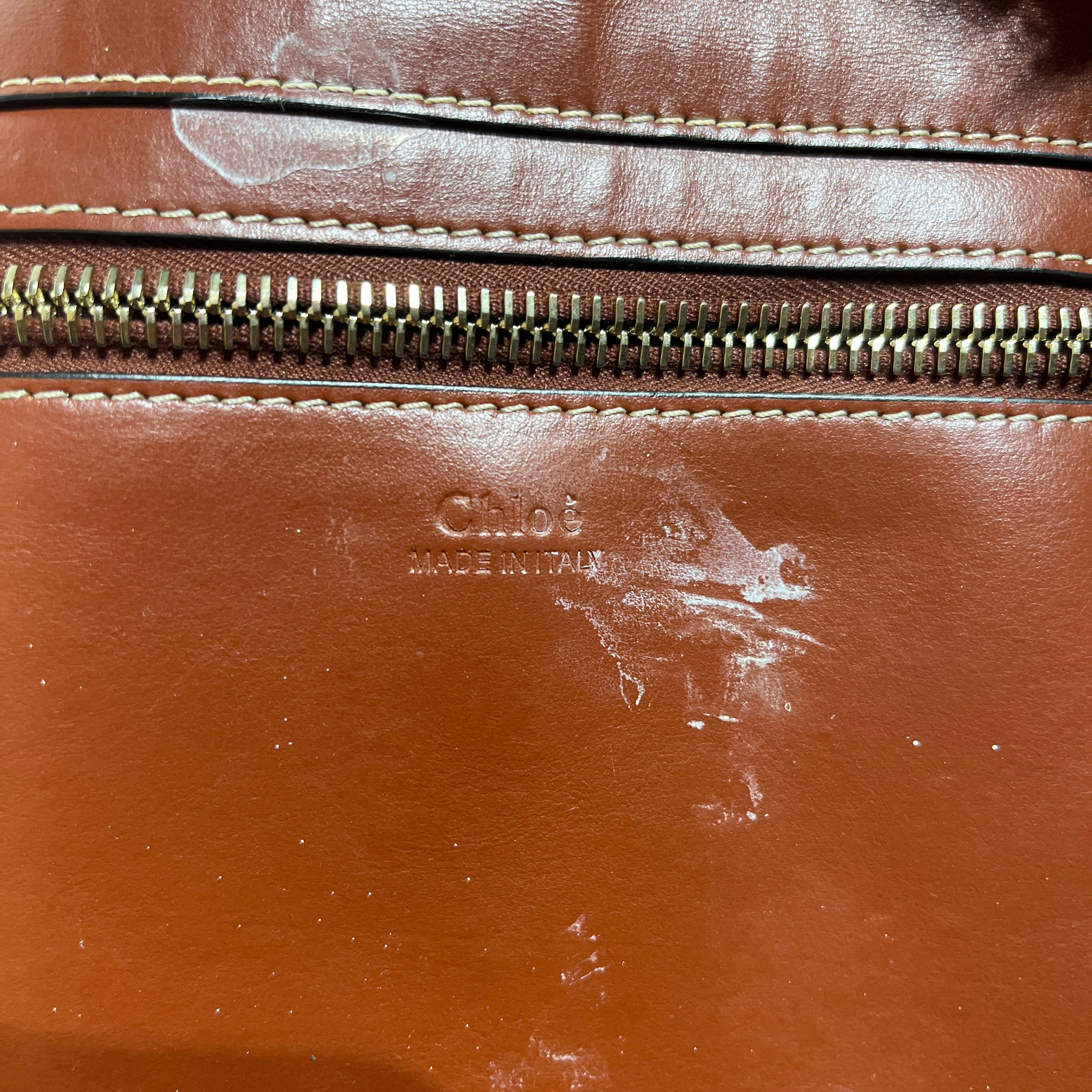 Chloe/Tote Bag/Wool/CRM/woody view 7