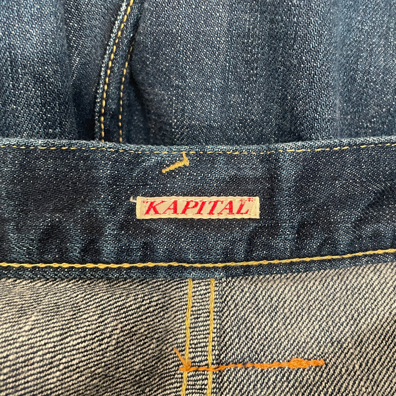 KAPITAL/Straight Pants/FREE/Denim/BLU/
