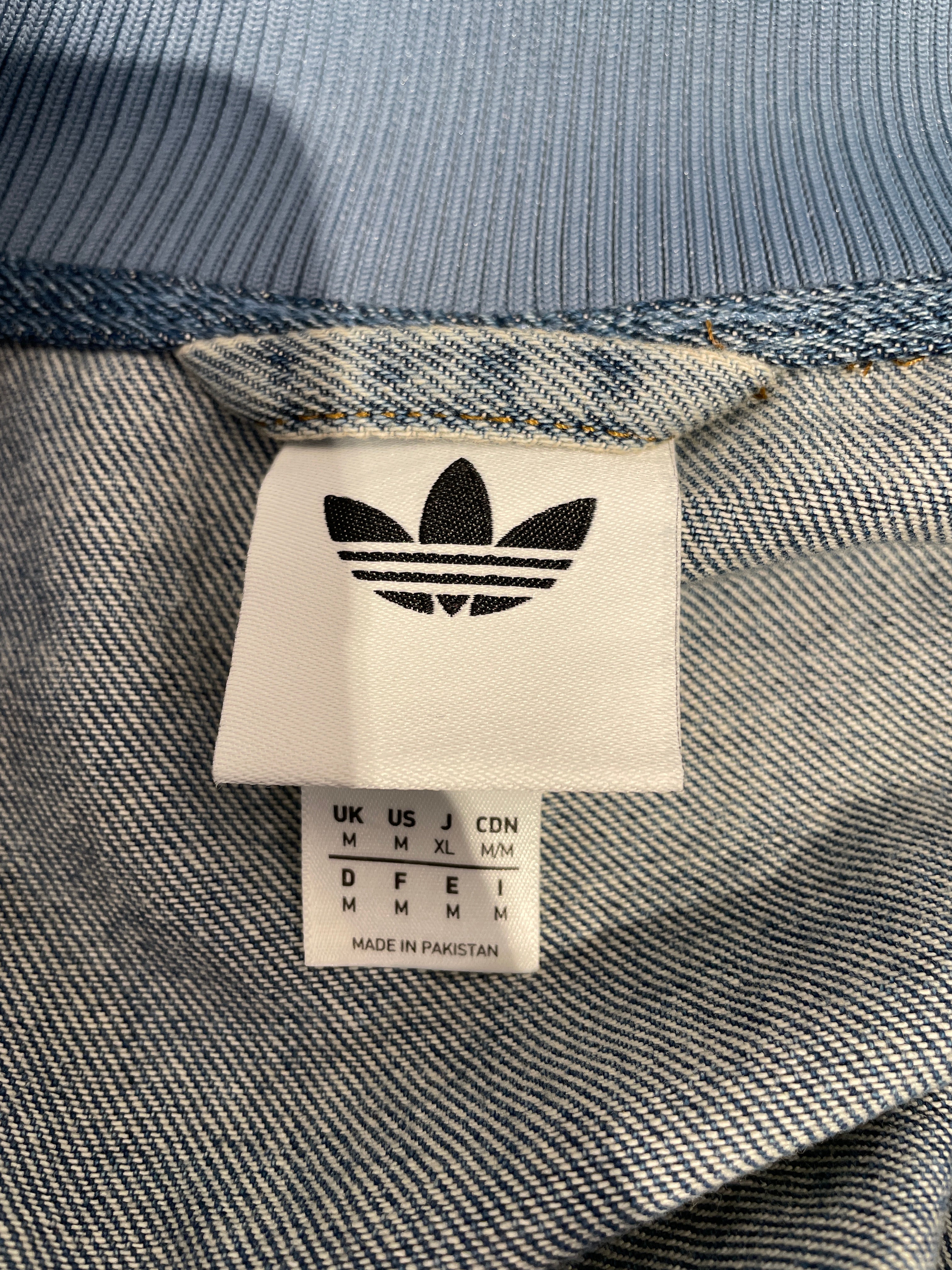 adidas/Track Jkt/M/Stripe/Denim/IDG/ view 3