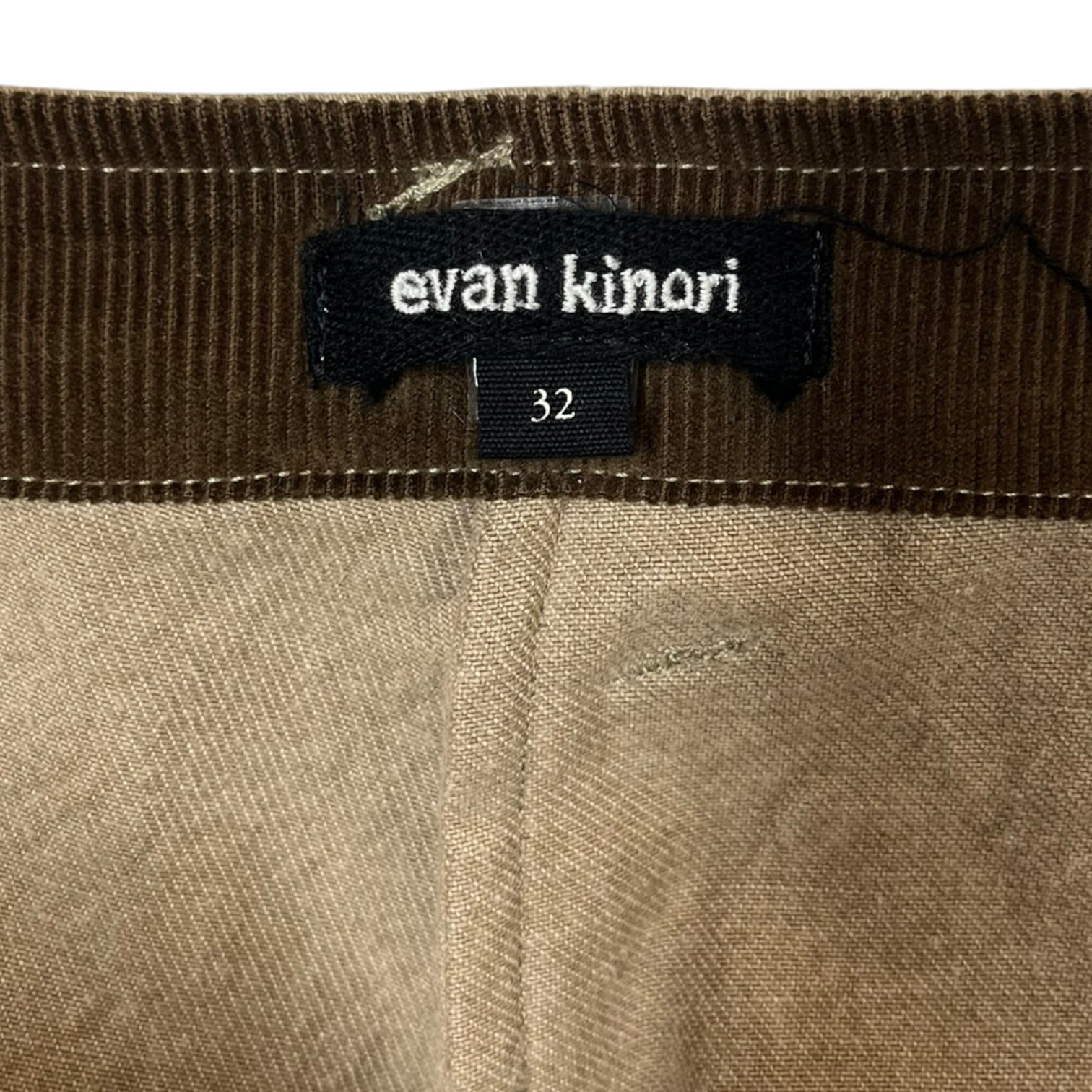 evan kinori/Straight Pants/32/Cotton/CML/2025 Made in Japan Trousers view 3