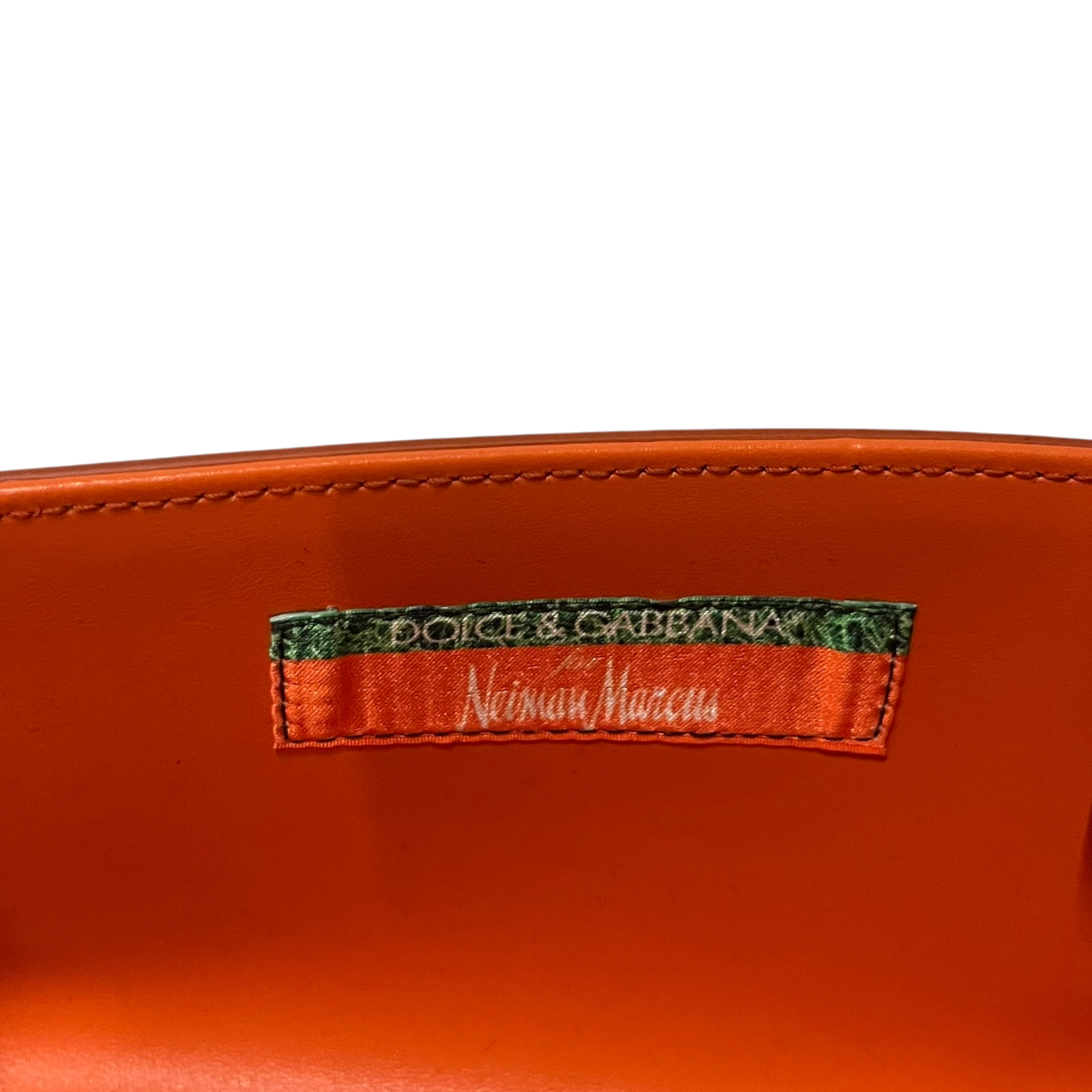 DOLCE&GABBANA/Cross Body Bag/Leather/ORN/baroque logo view 6