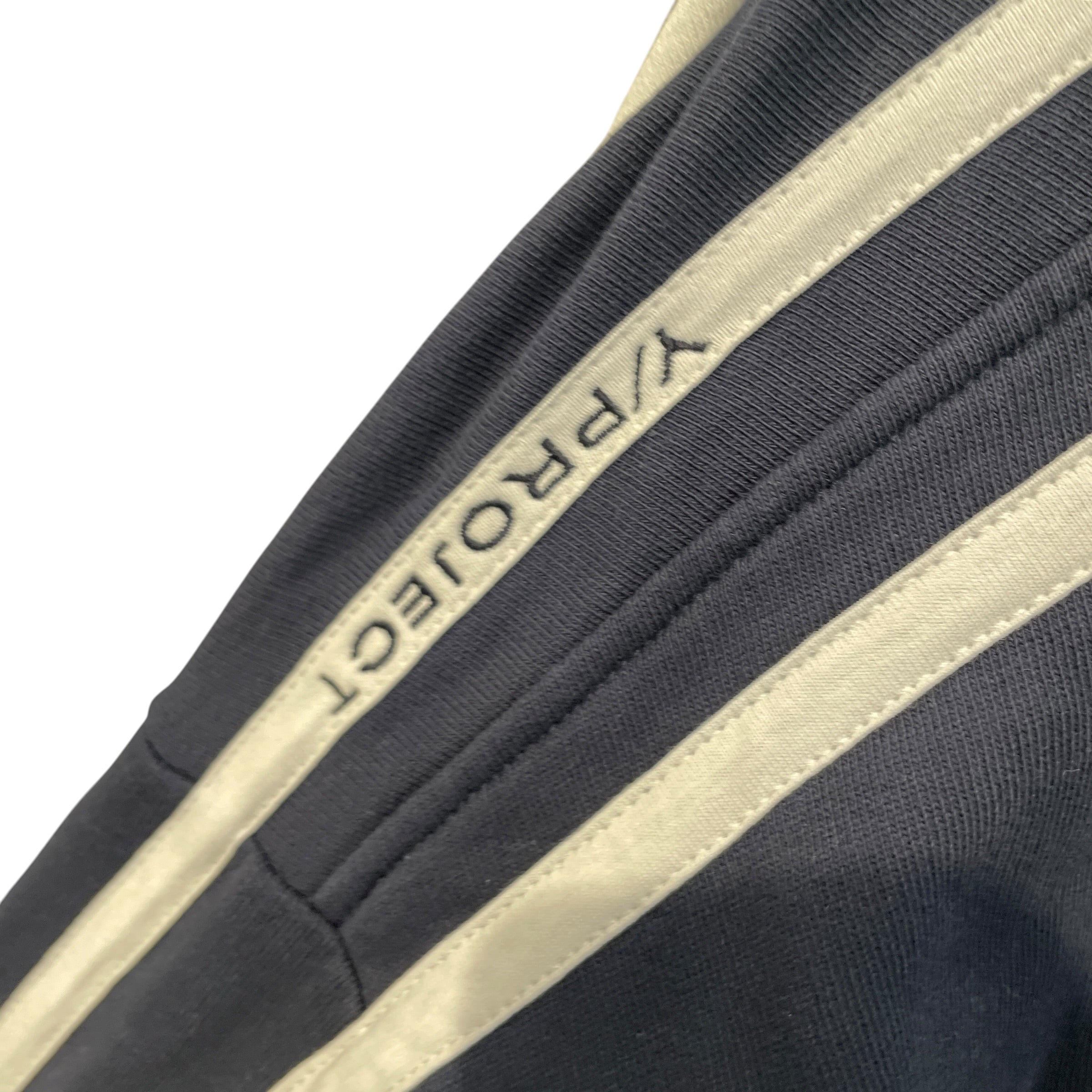 Y/PROJECT/Sweatshirt/S/Cotton/WHT/wht/nvy strip sleeve double view 6
