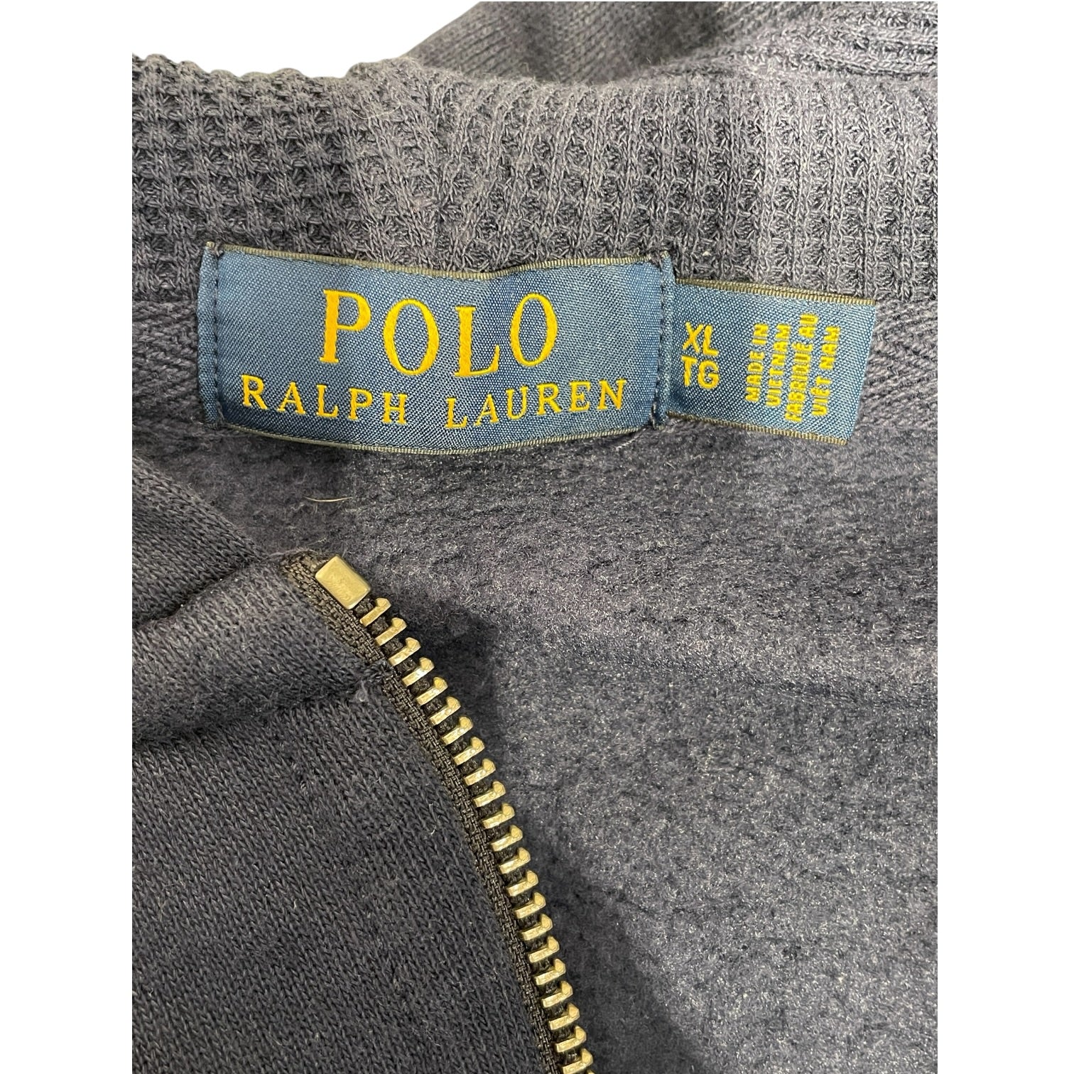 POLO RALPH LAUREN/Hoodie/XL/Cotton/NVY/WHITE PONY view 3