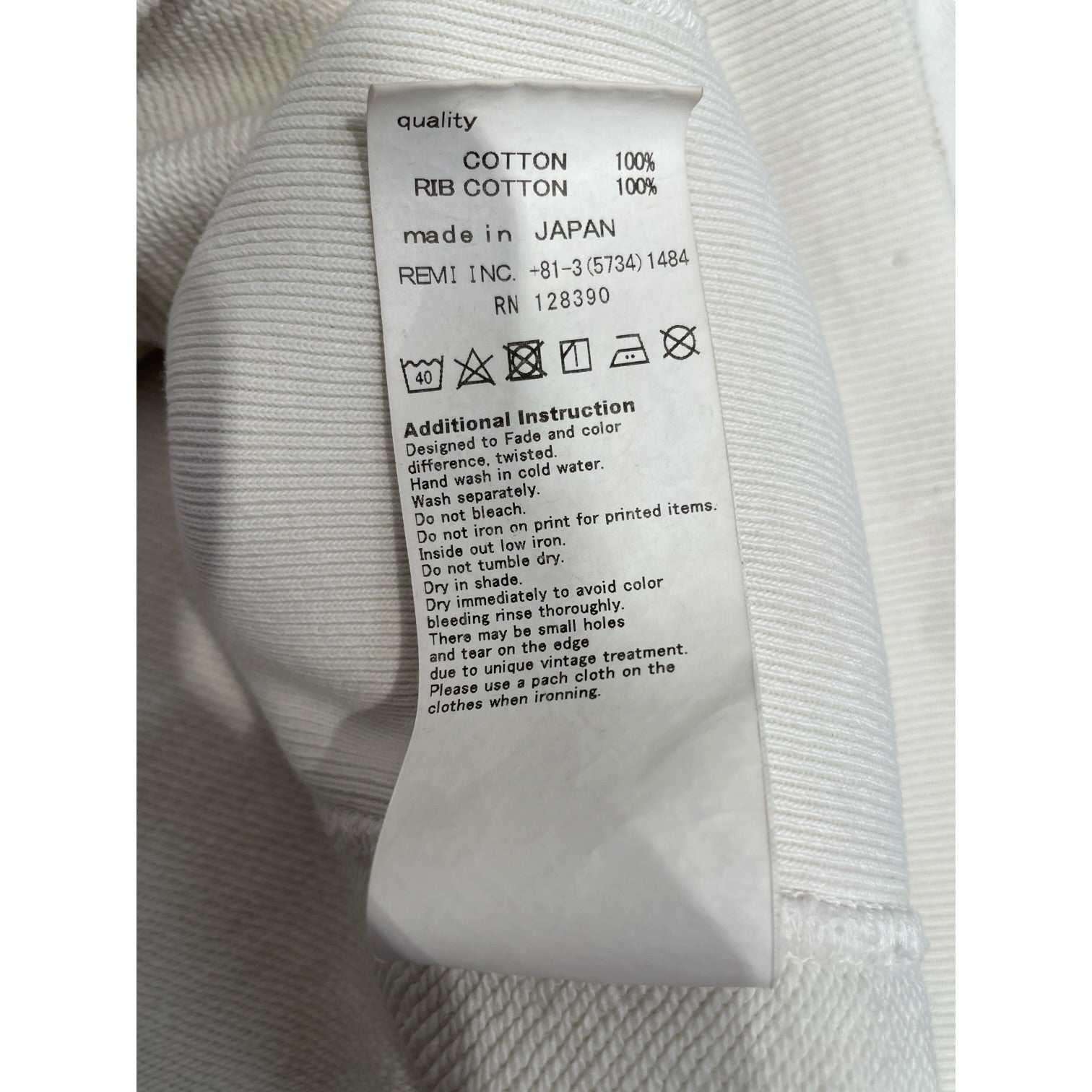THEGOLDENSTATE/Sweatshirt/L/Cotton/WHT/DOUBLE view 5