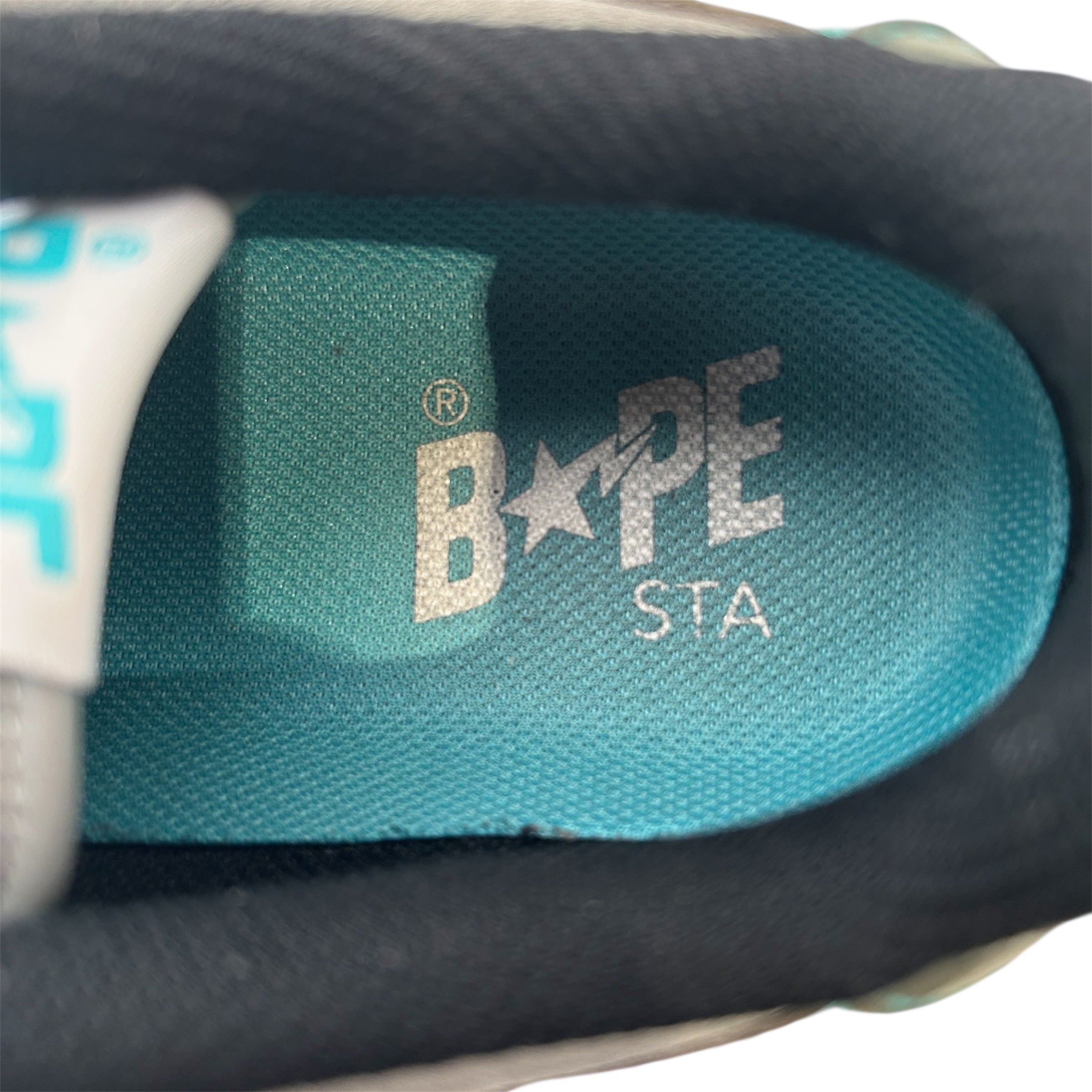 A BATHING APE/Low-Sneakers/US 10/SLV/GREY BABY BLUE ACCENT view 3