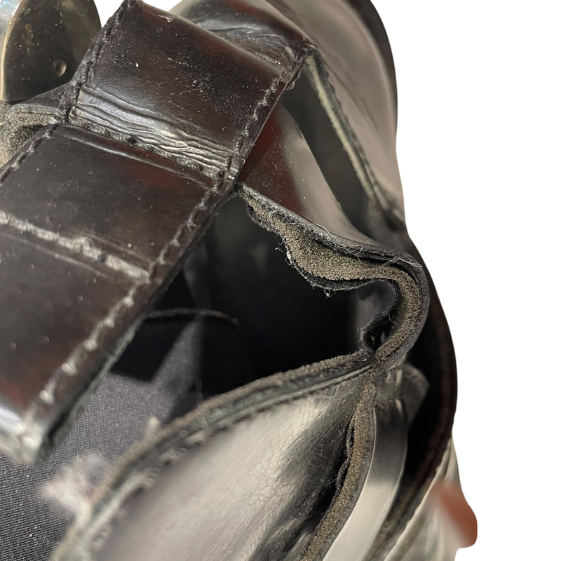 BALENCIAGA/Ankle Boots/US 6.5/Leather/BLK/CEINTURE ANKLE BOOT