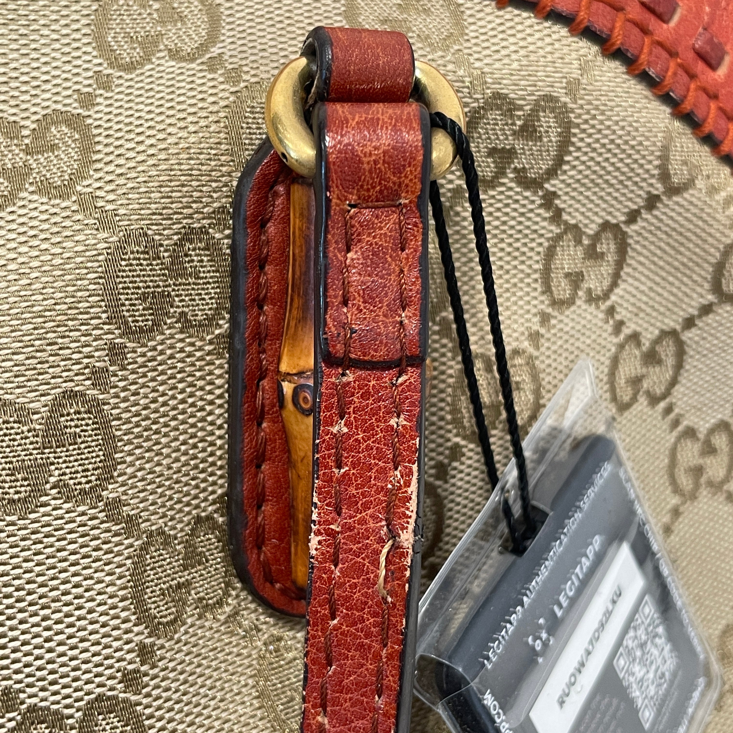 GUCCI/Hand Bag/Monogram/Leather/ORN/Laidback Crafty Top Handle Bag view 10