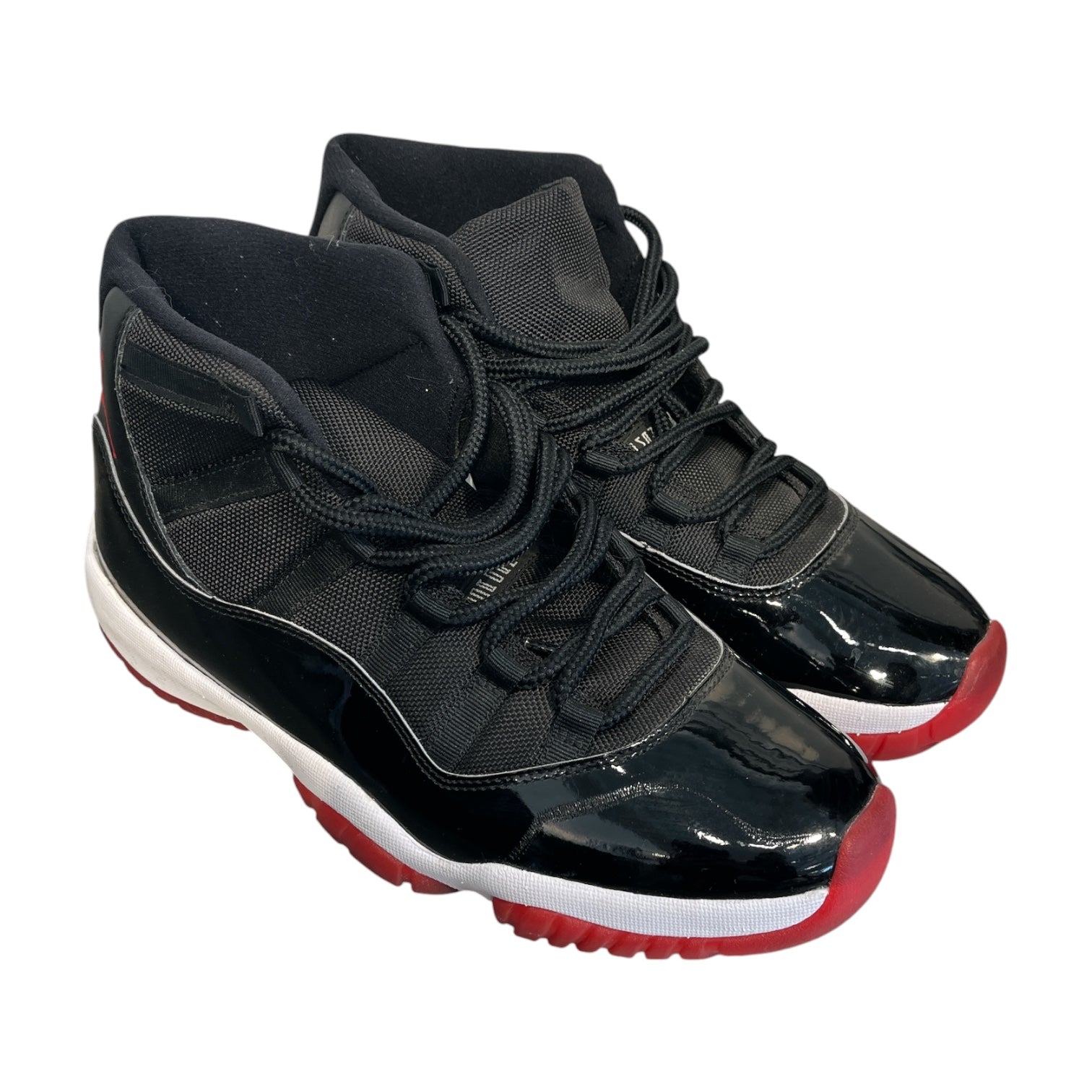 JORDAN BRAND/Hi-Sneakers/US 12/BLK/JORDAN 11 BRED HI view 1