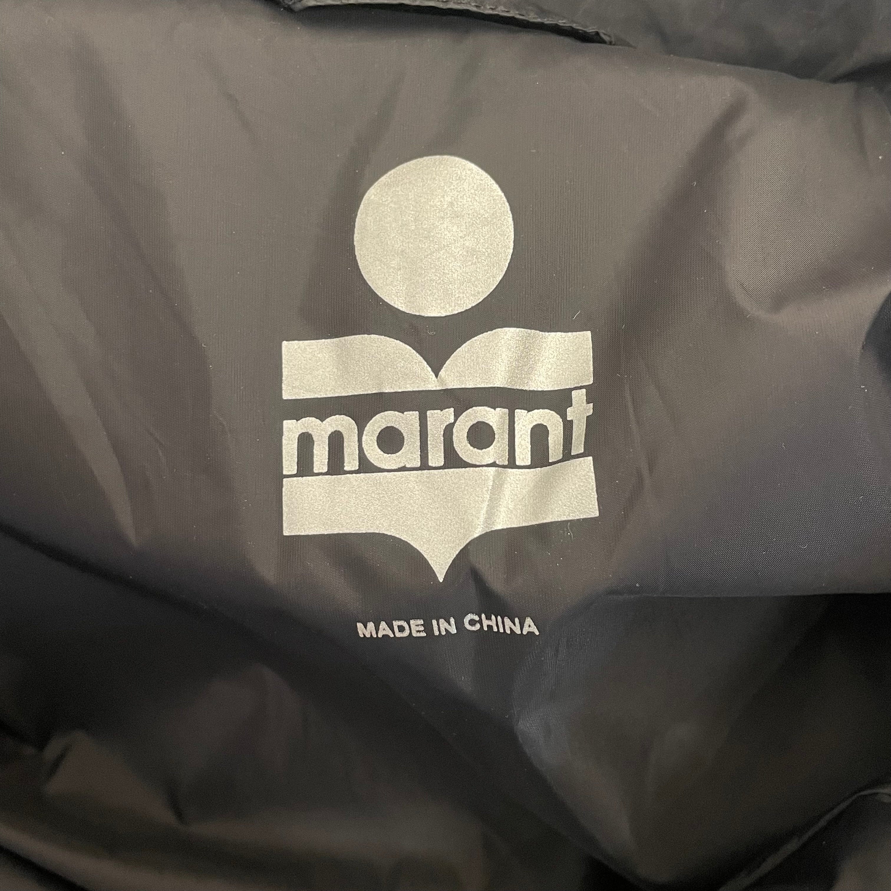 ISABEL MARANT/Puffer Jkt/XL/Polyester/BLK/Fimoji Coat view 4
