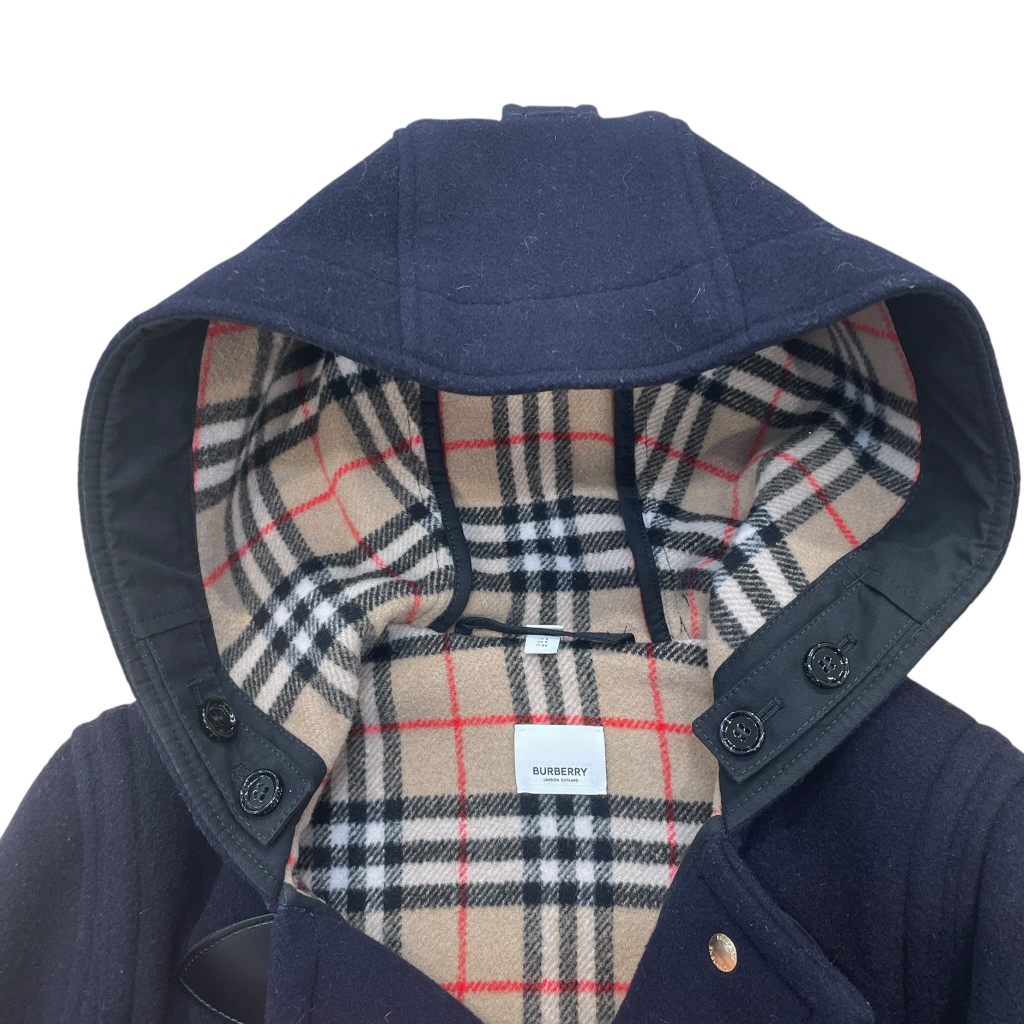 BURBERRY LONDON/Coat/6/NVY/ view 3