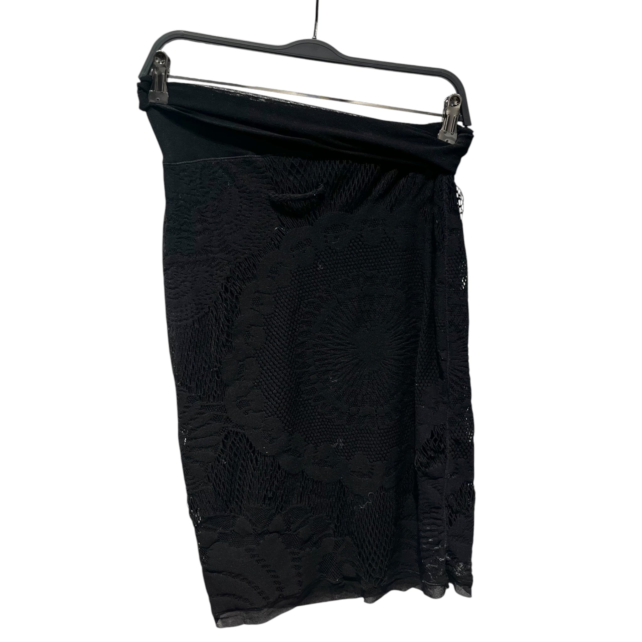 Jean Paul GAULTIER SOLEIL/Skirt/S/All Over Print/Polyester/BLK/Mini Length/floral maxi view 2