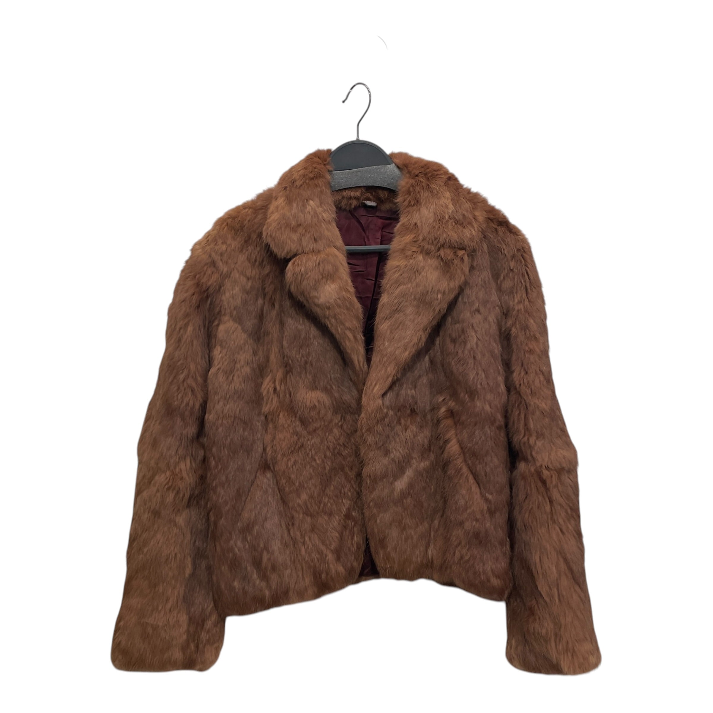Vintage/Coat/FREE/Fur/BRW/VINTAGE RABBIT FUR BRWN