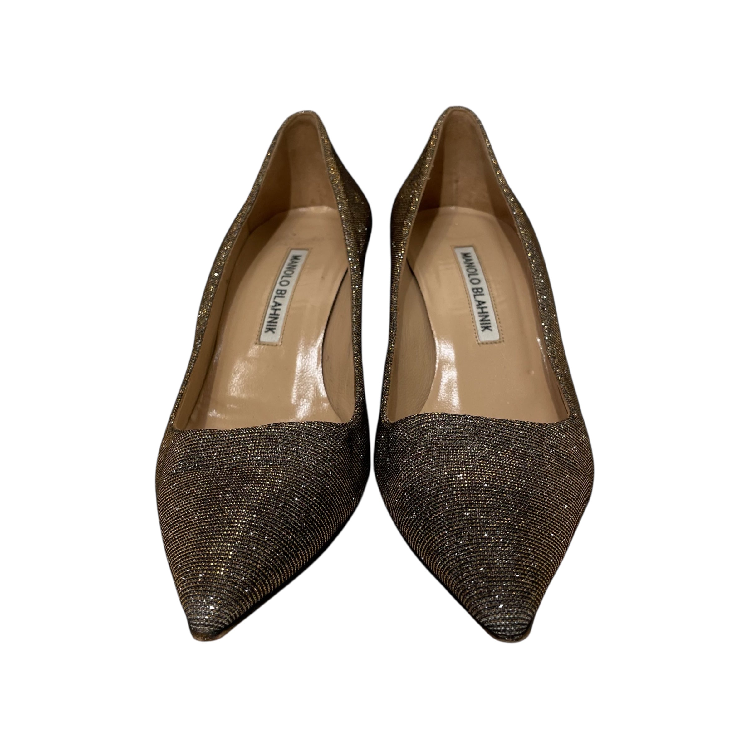 MANOLO BLAHNIK/Heels/US 6.5/SLV/ view 3