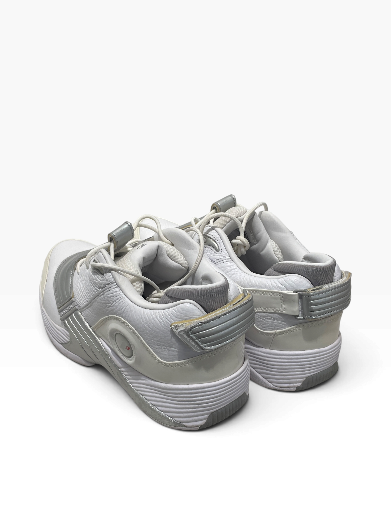 Reebok/Hi-Sneakers/US 10.5/Acrylic/SLV/iverson view 2