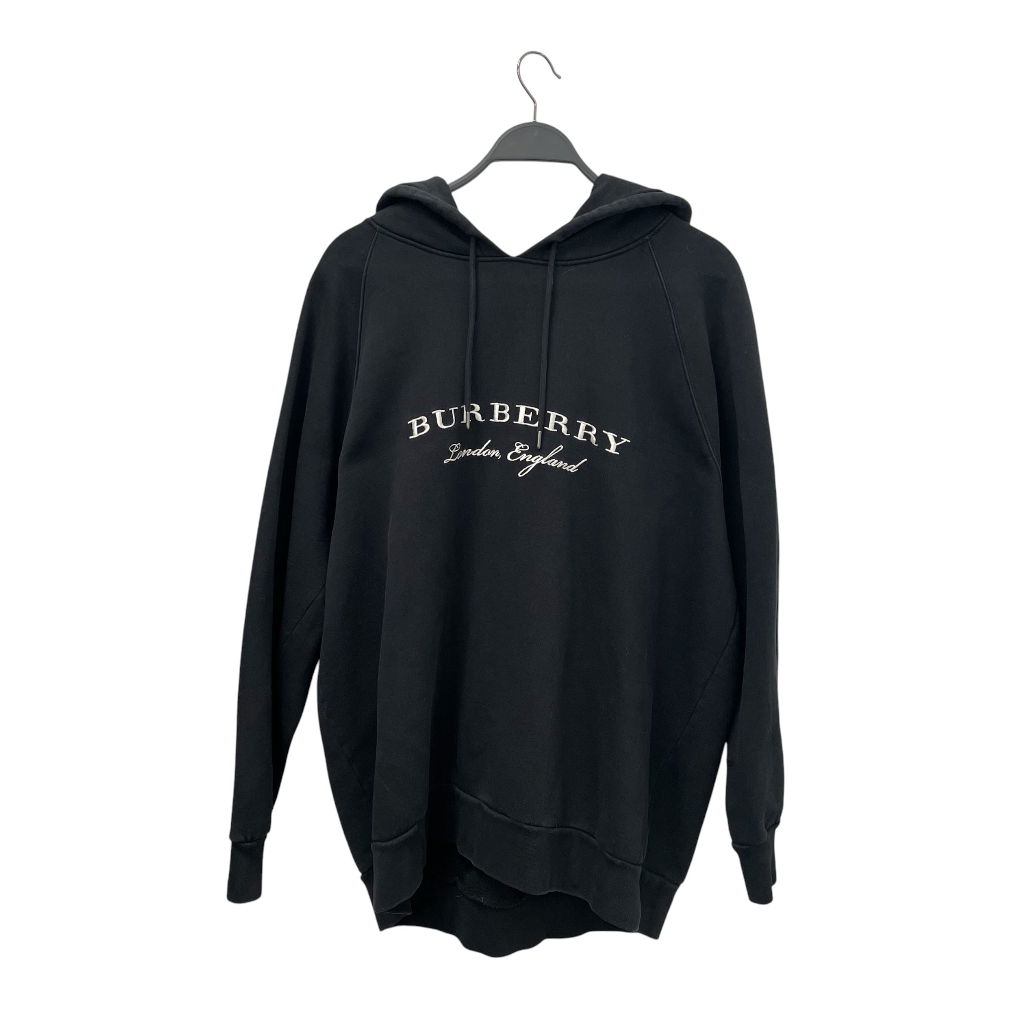 BURBERRY LONDON/Hoodie/XXXL/Cotton/BLK/SCRIPT view 1