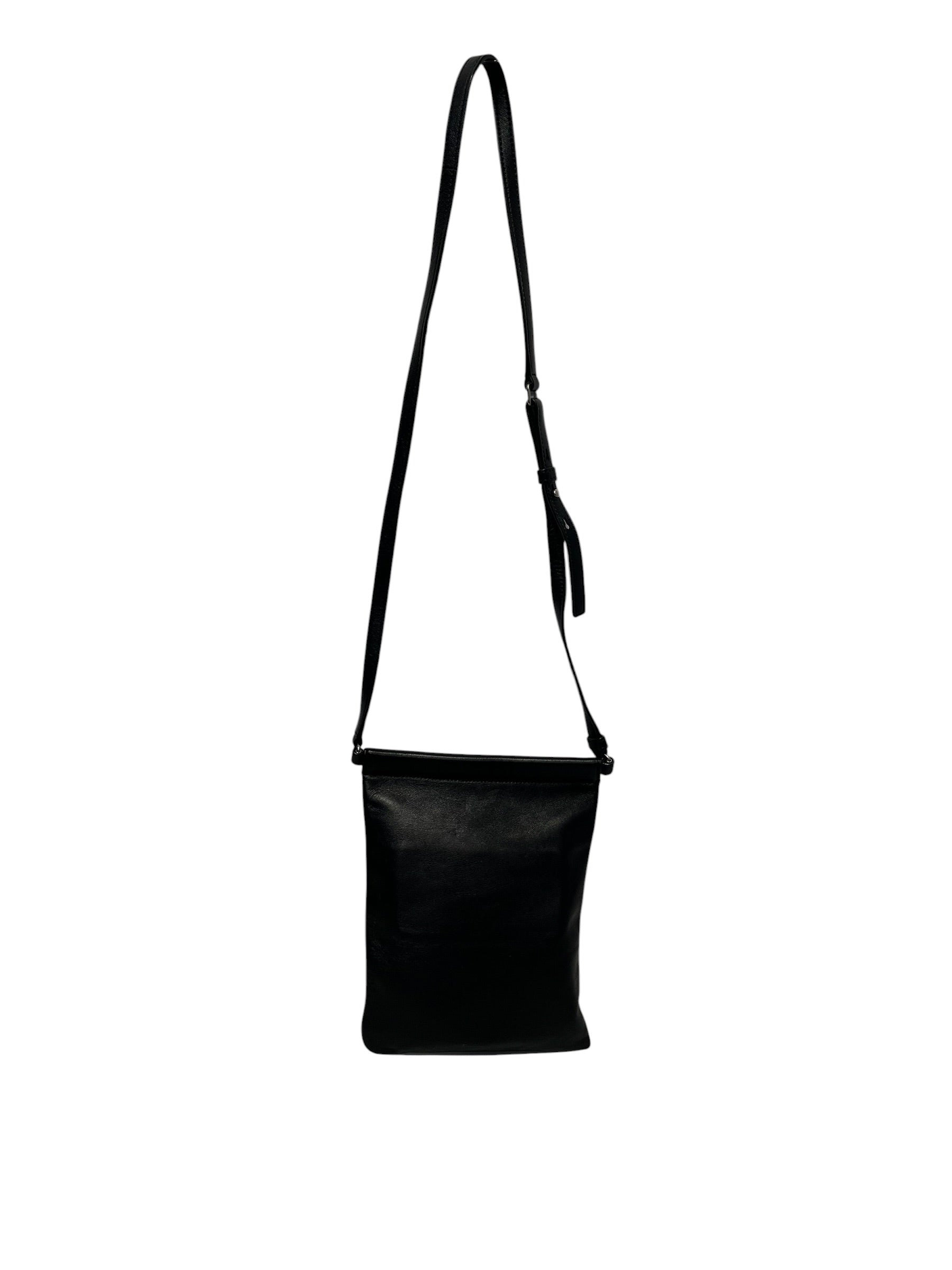 SAINT LAURENT/Pouch/Stripe/Leather/BLK/Calfskin pouch view 2