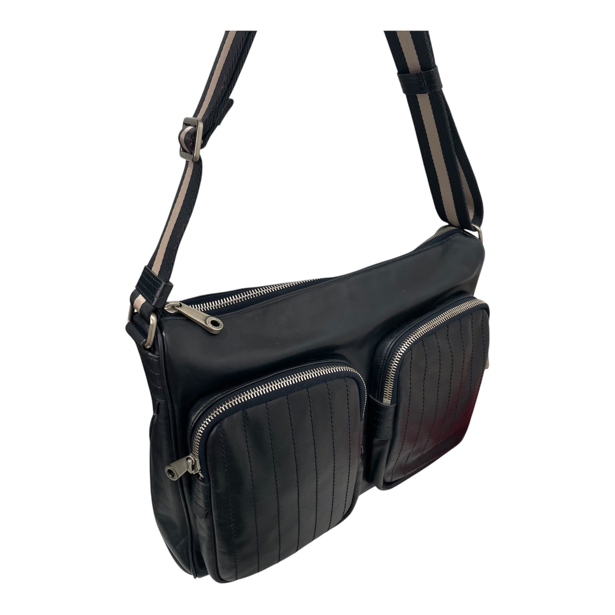 BALLY/Cross Body Bag/Leather/NVY/ view 5