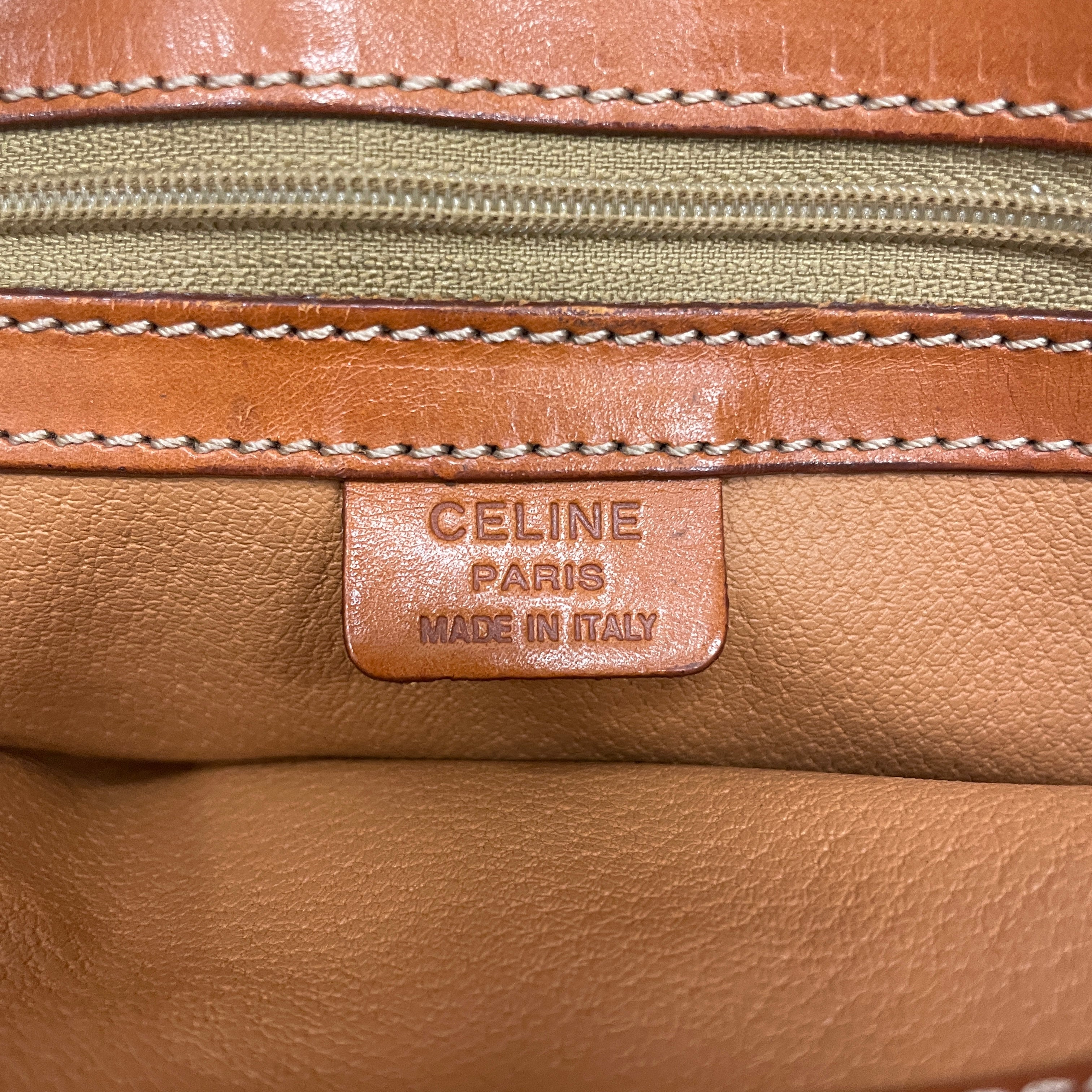 CELINE/Tote Bag/Monogram/Leather/BRW/MACADAM view 3