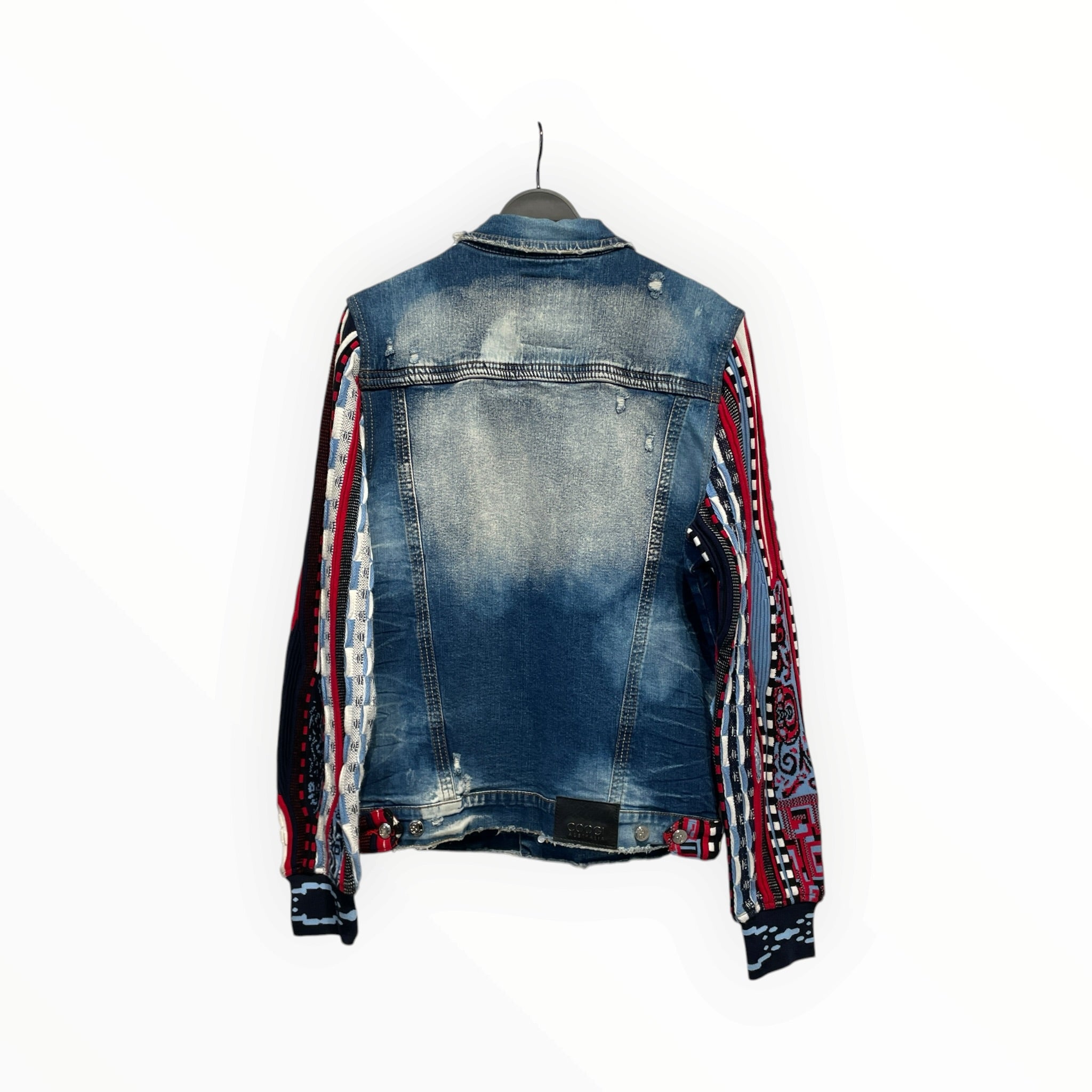 COOGI/Jacket/L/Denim/BLU/All Over Print/ view 2