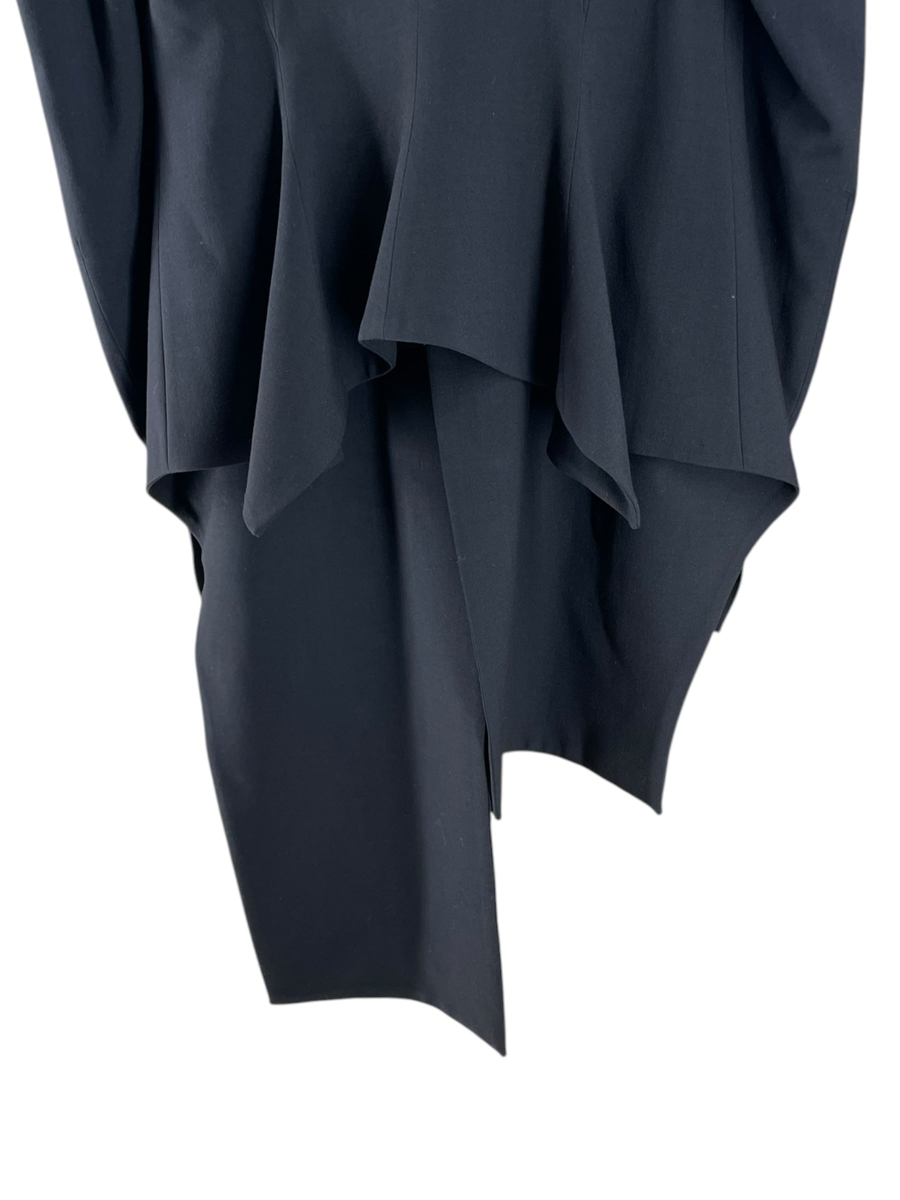 YOHJI YAMAMOTO/Jacket/2/Wool/BLK/2022 RUNWAY F0-J09-147 view 4