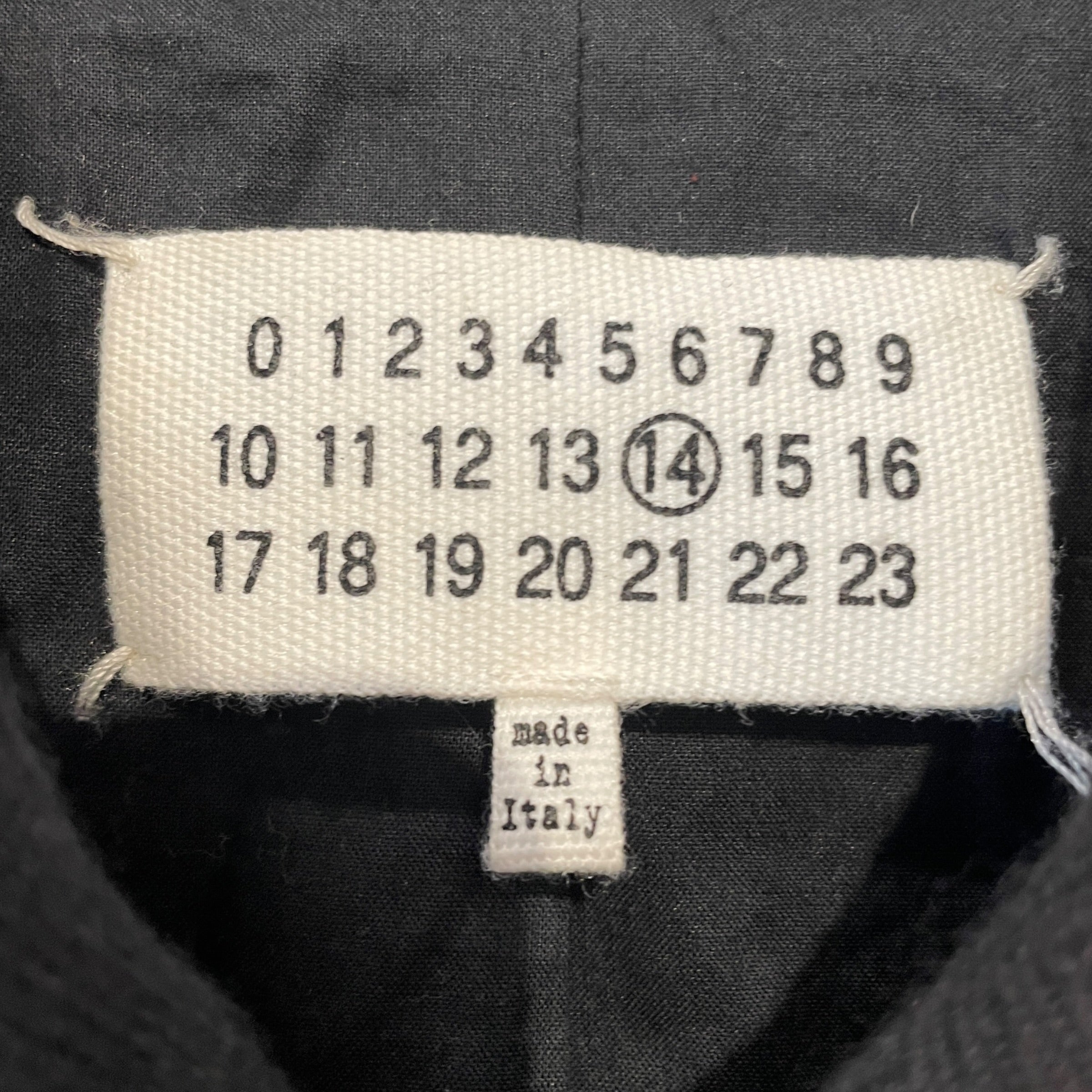 Martin Margiela/Jacket/50/Wool/BLK/HERRINGBONE HARRINGTON JKT view 3