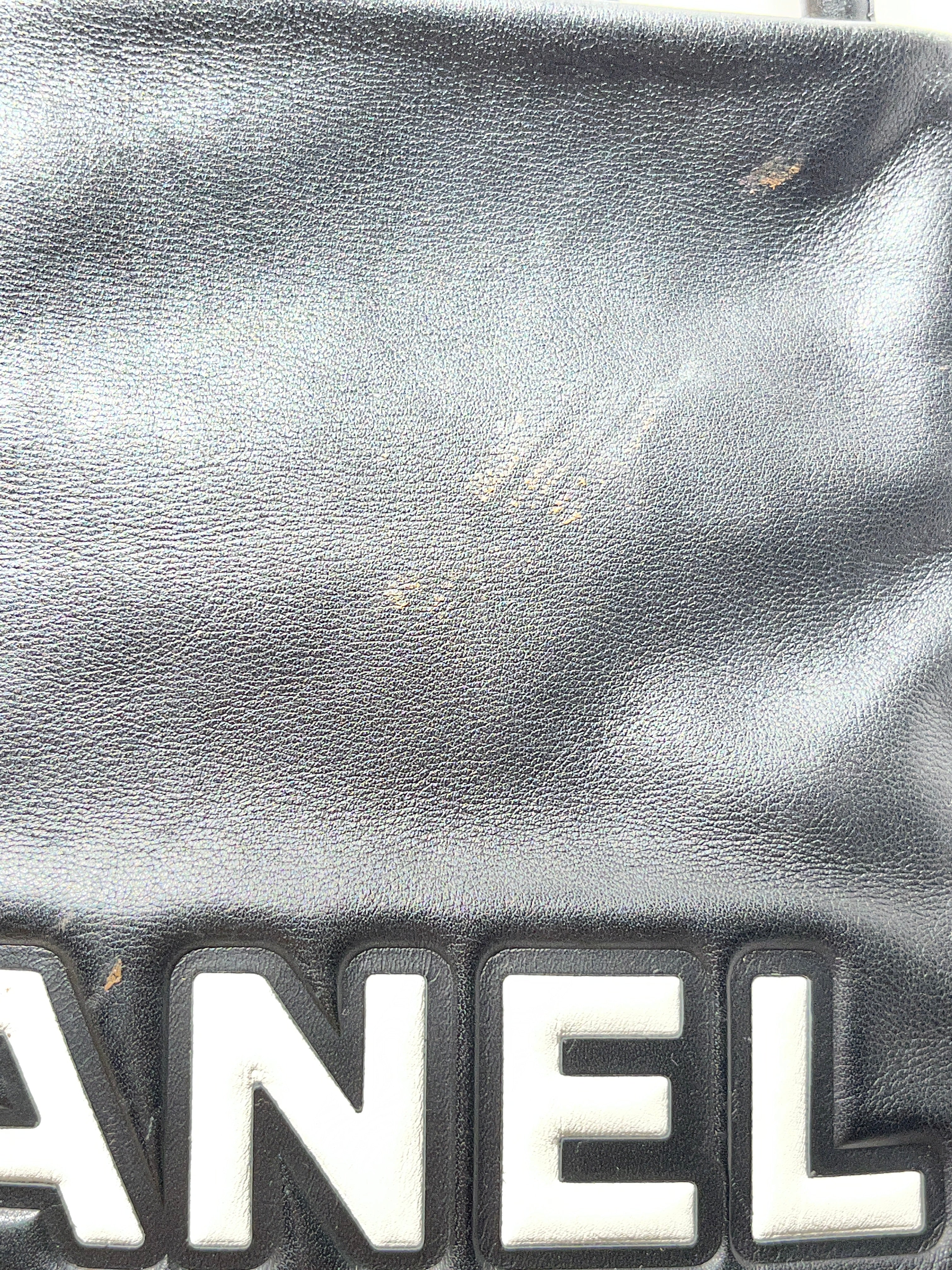 CHANEL/Bag/Leather/BLK/SMALL CAMELLIA TOTE view 14
