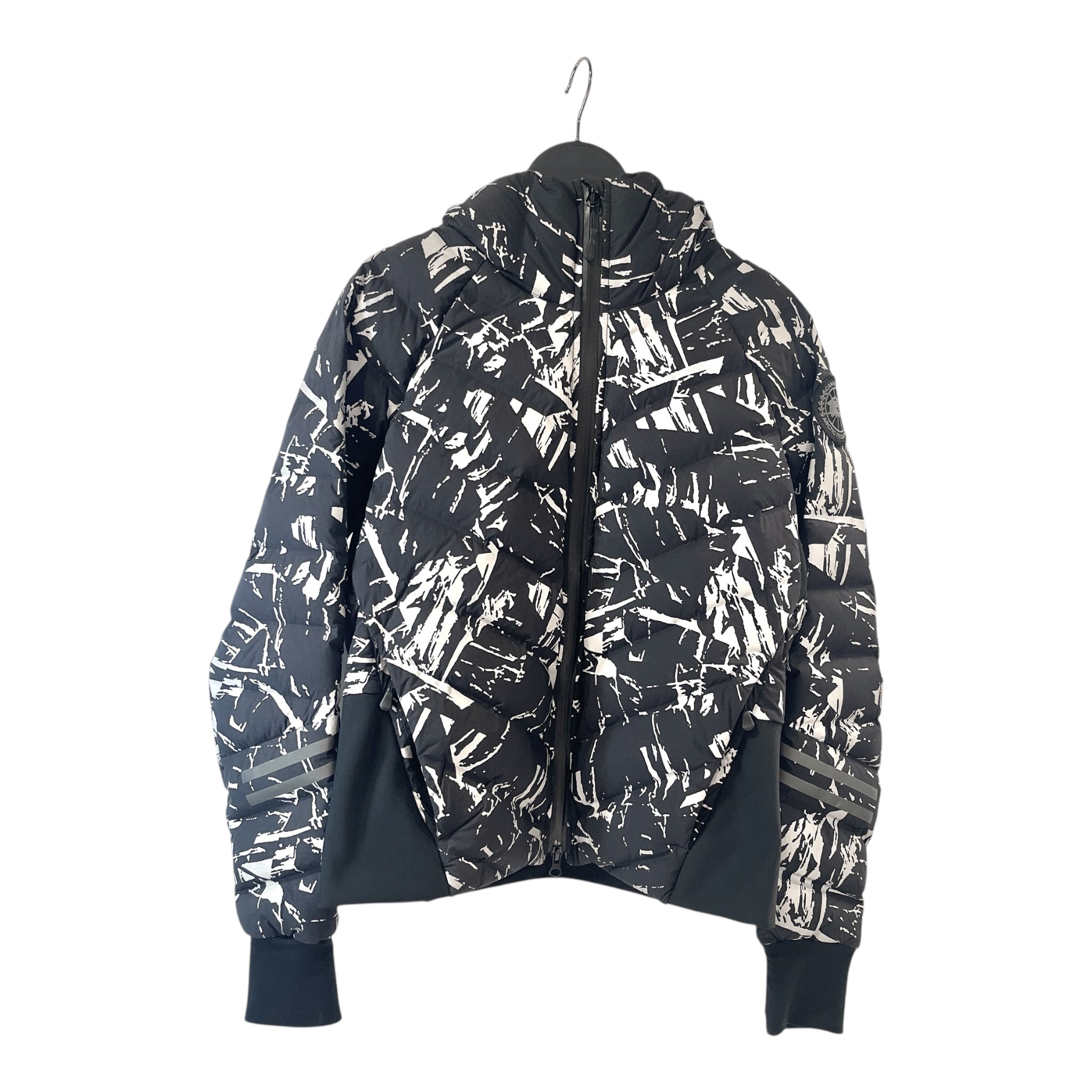 CANADA GOOSE/Puffer Jkt/S/Nylon/BLK/BLACK AND SILVER PUFFER view 1