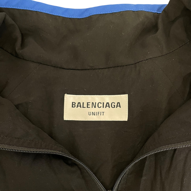 BALENCIAGA/Windbreaker/2/Nylon/BLK/Graphic/3B ZIP UP JACKET