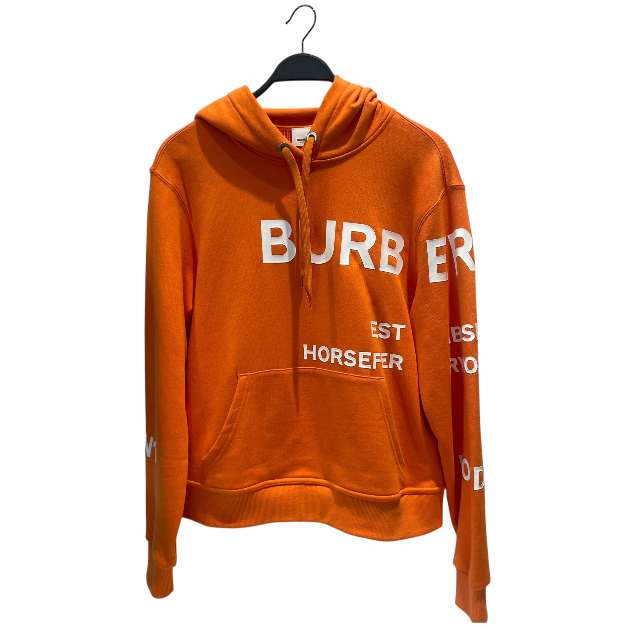 BURBERRY/Hoodie/S/Cotton/ORN/Horsefer Logo view 1