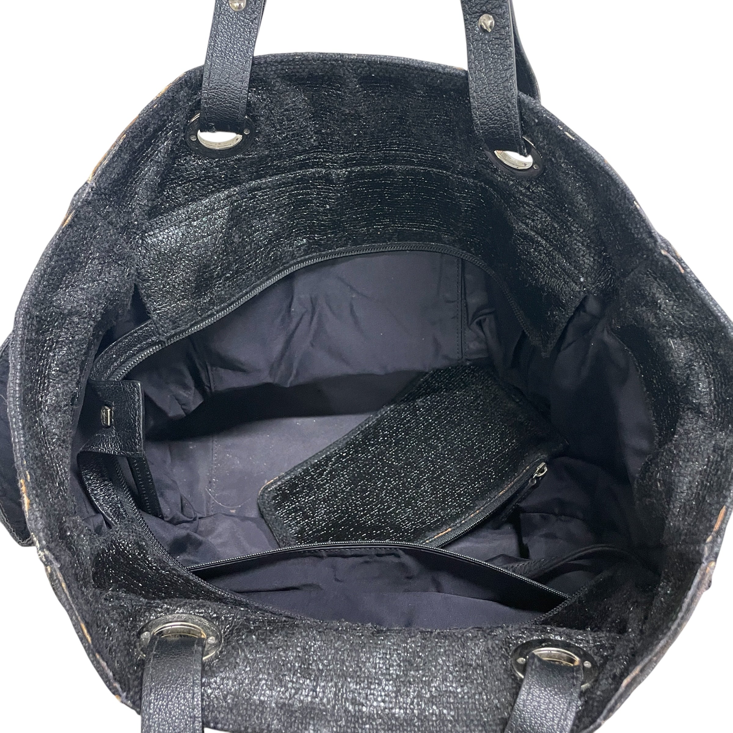 CHANEL/Hand Bag/BLK/XL PARIS-BIARRITZ/ SLV HARDWAR view 4