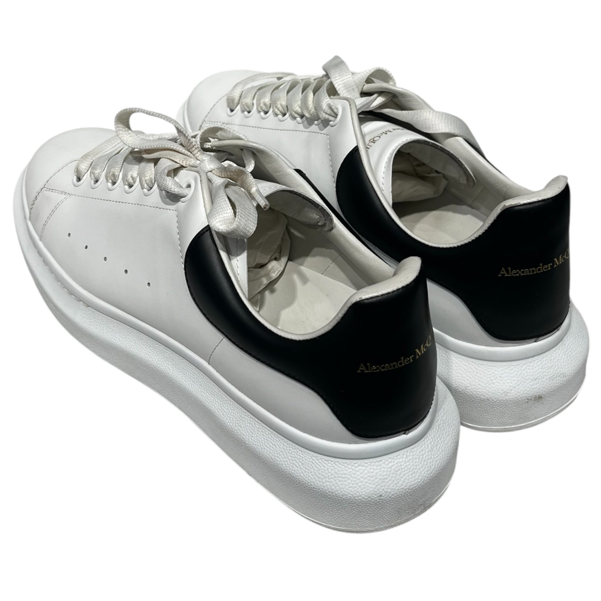 Alexander McQueen/Low-Sneakers/EU 45/Leather/WHT/ view 2