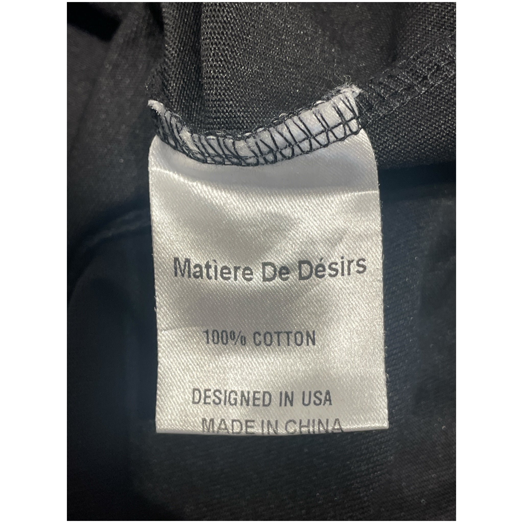 MATIERE DE DESIRS/T-Shirt/XXL/Cotton/BLK/Graphic/GEMS view 4