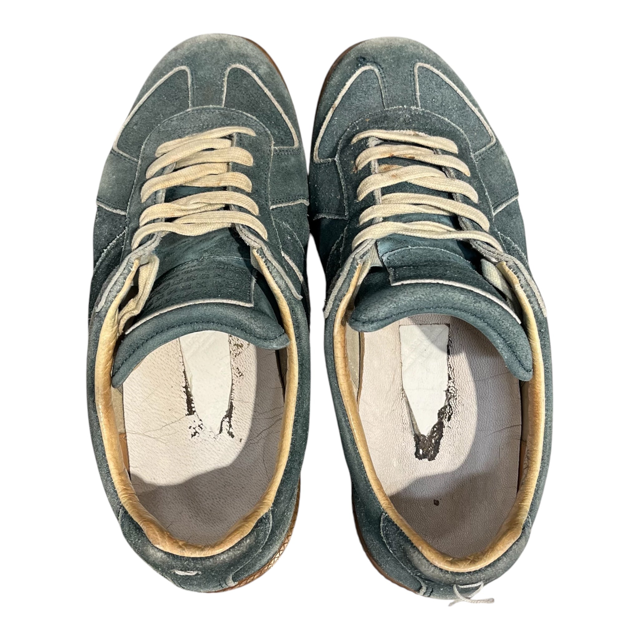 Maison Margiela/Low-Sneakers/EU 42/Suede/GRN/REPLICA 22 CLASSIC GUM SOLE view 7