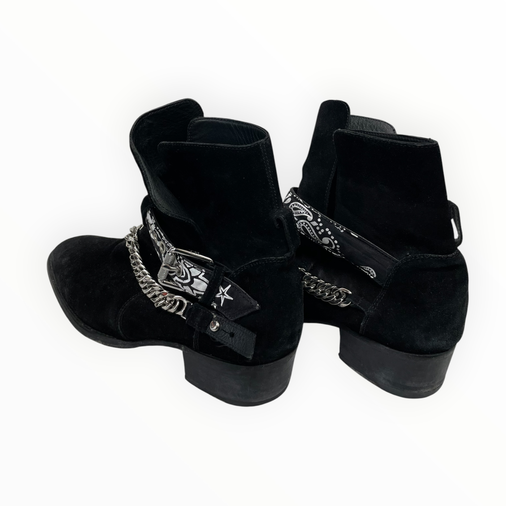 AMIRI/Boots/EU 42/BLK/BANDANA BUCKLE BOOTS view 2