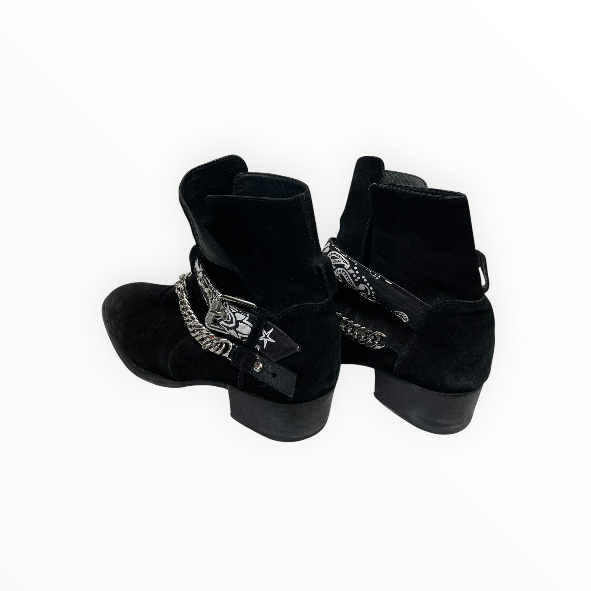 AMIRI/Boots/EU 42/BLK/BANDANA BUCKLE BOOTS view 2