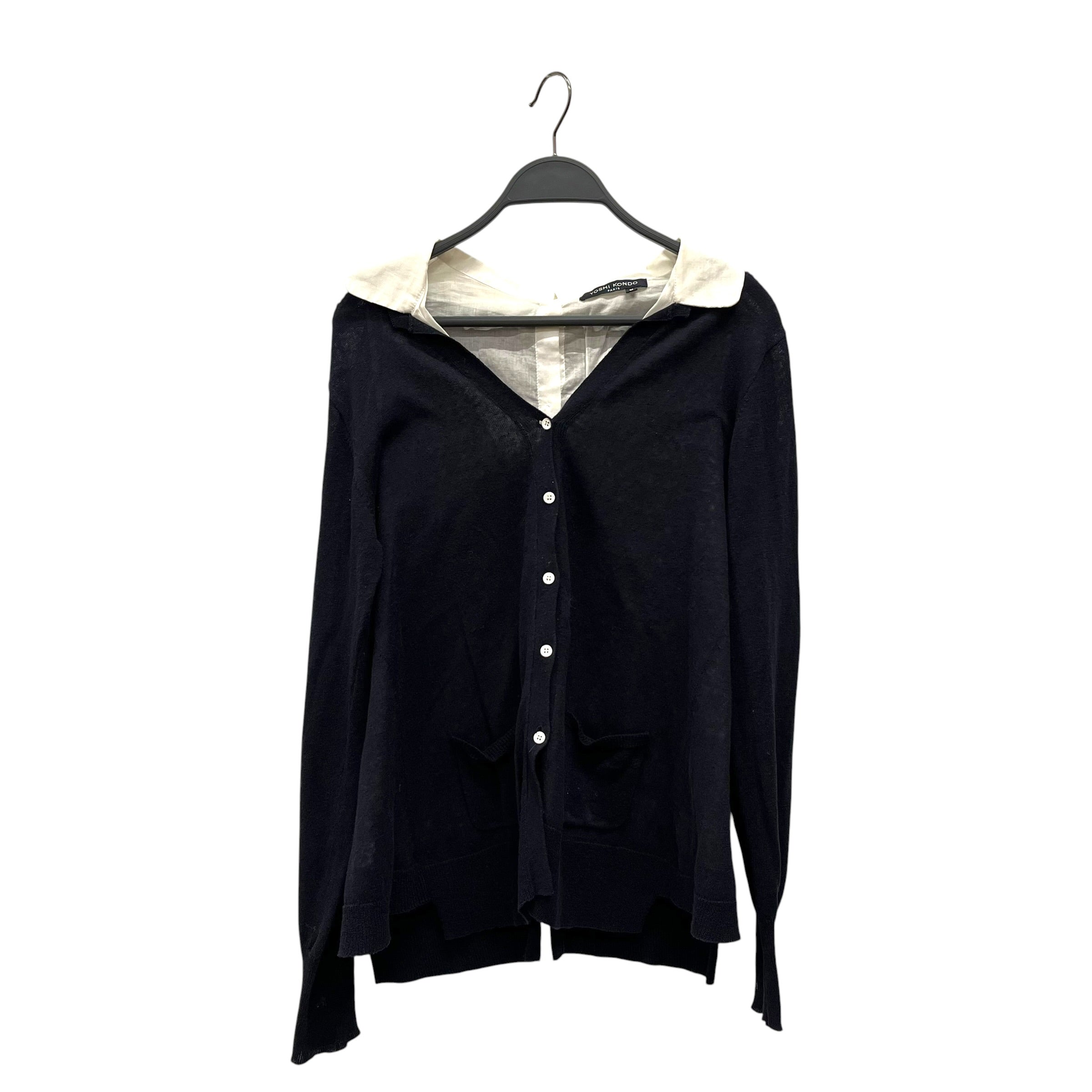 YOSHI KONDO/Sweater/M/Cotton/NVY/ view 1
