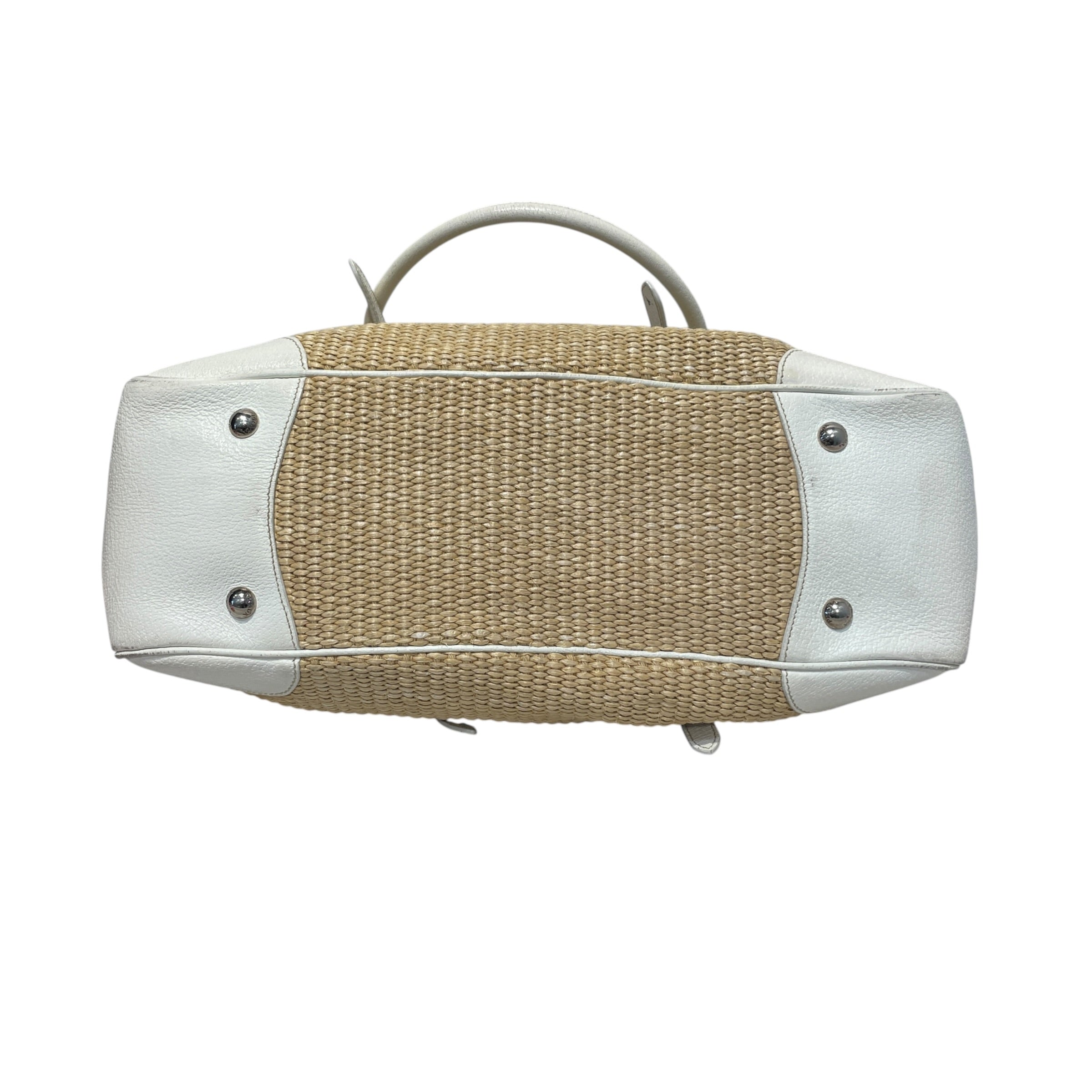 PRADA/Hand Bag/CML/Cinghaile Trimmed Paglia view 5