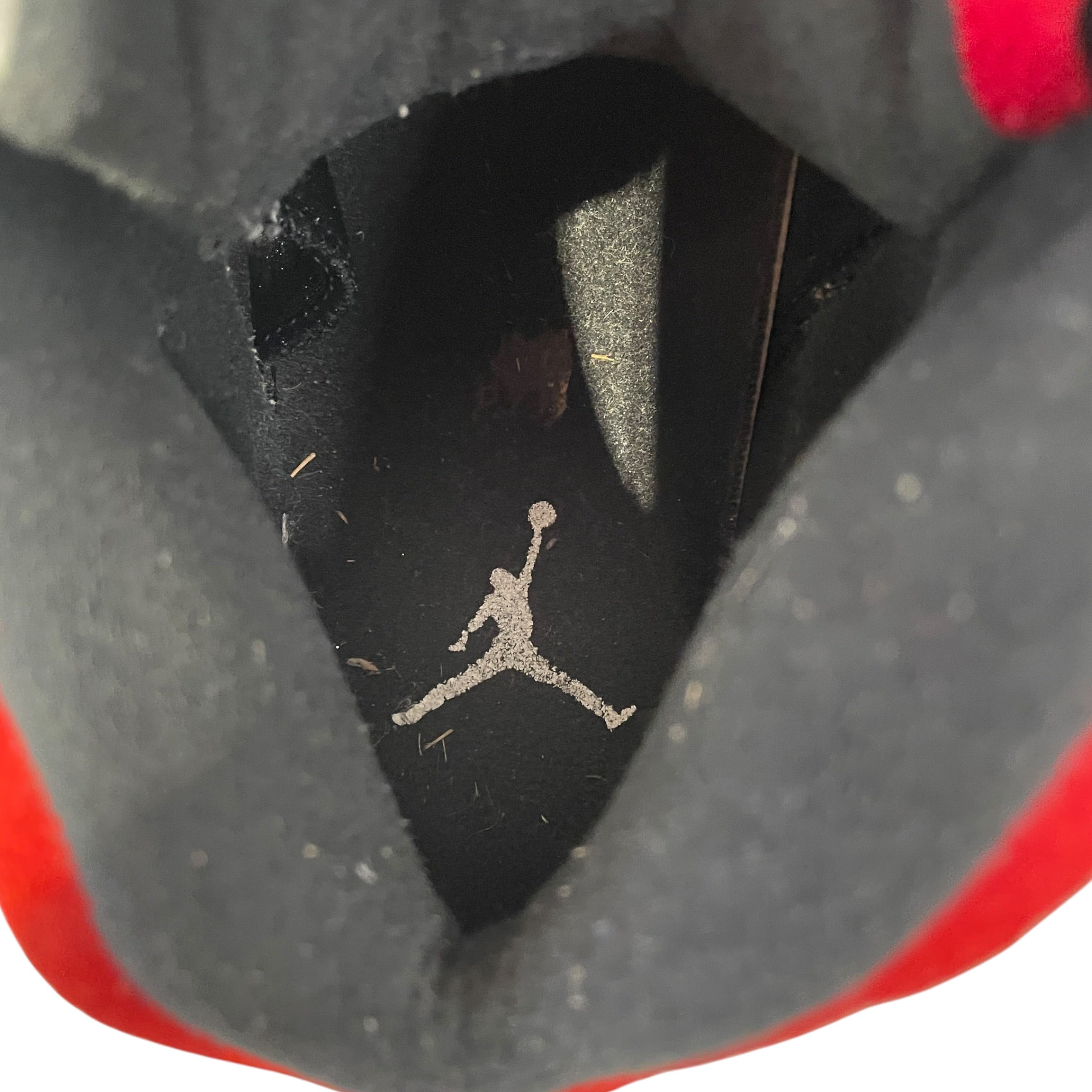 JORDAN BRAND/Hi-Sneakers/US 8.5/Suede/RED/Jordan 5 Raging Bull view 3