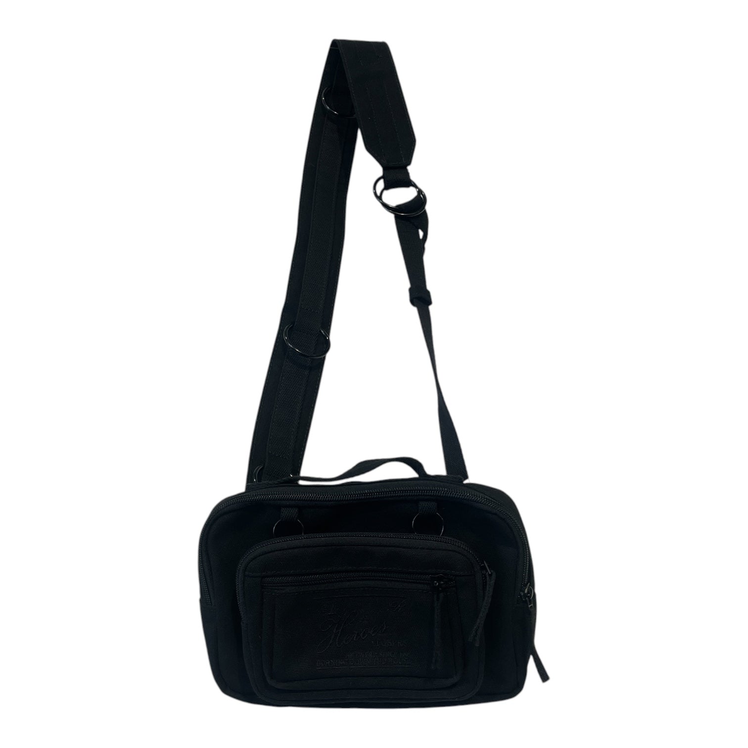 RAF SIMONS/EASTPAK/Fanny Pack/Nylon/BLK/ view 1