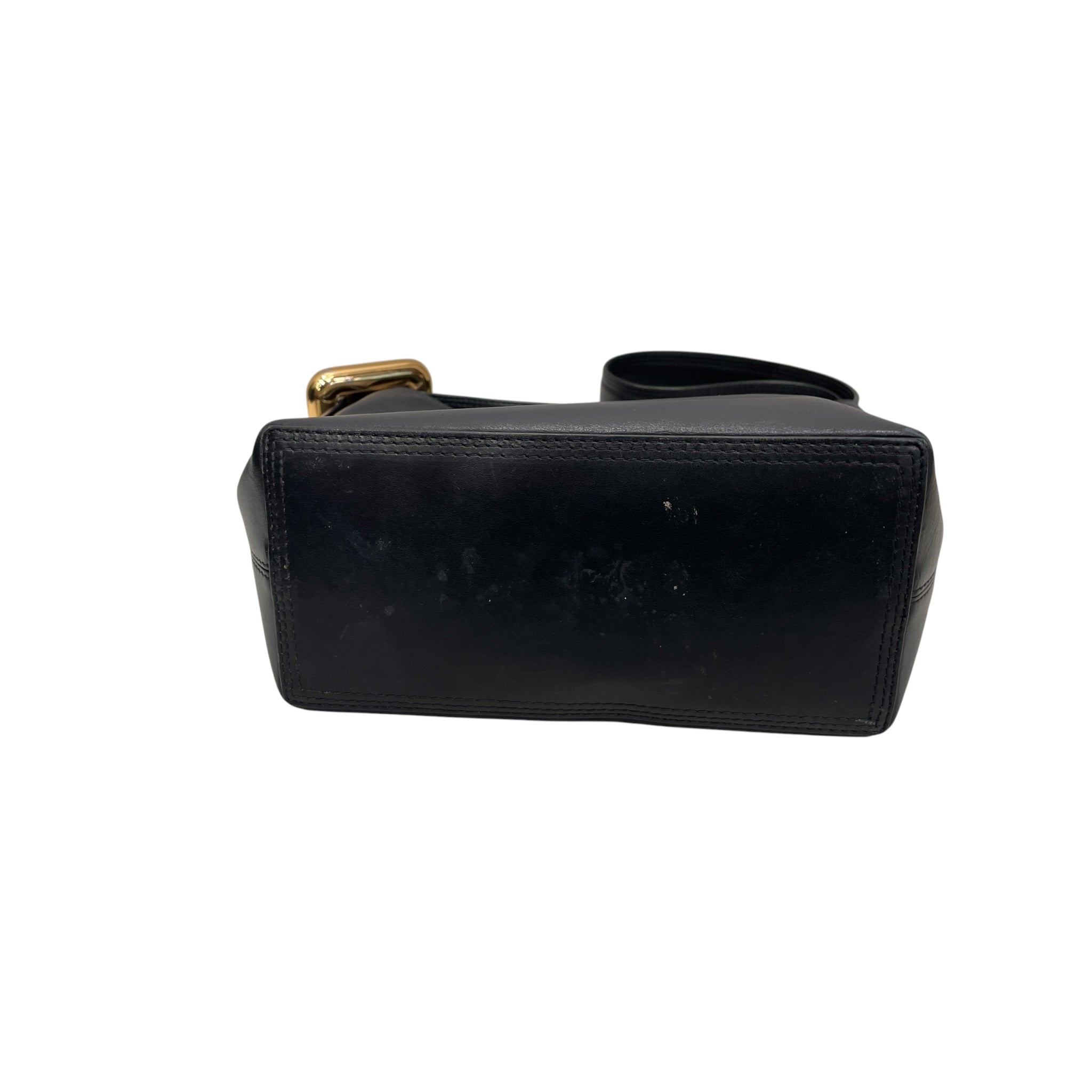 JACQUES/Bag/Leather/BLK/CHUNKY GOLD HARDWARE view 3