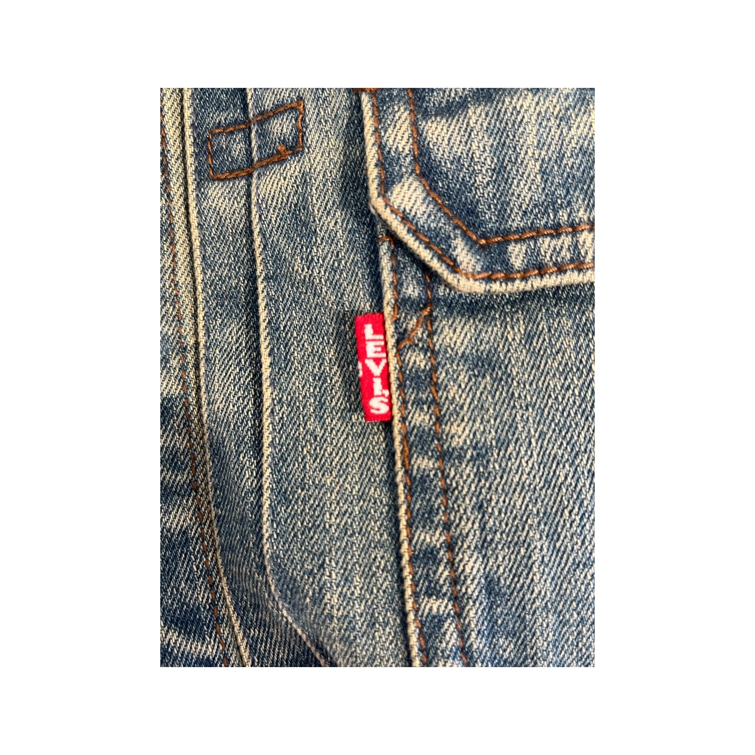 Levi's/Denim Jkt/S/Denim/BLU/type I denim jkt view 3