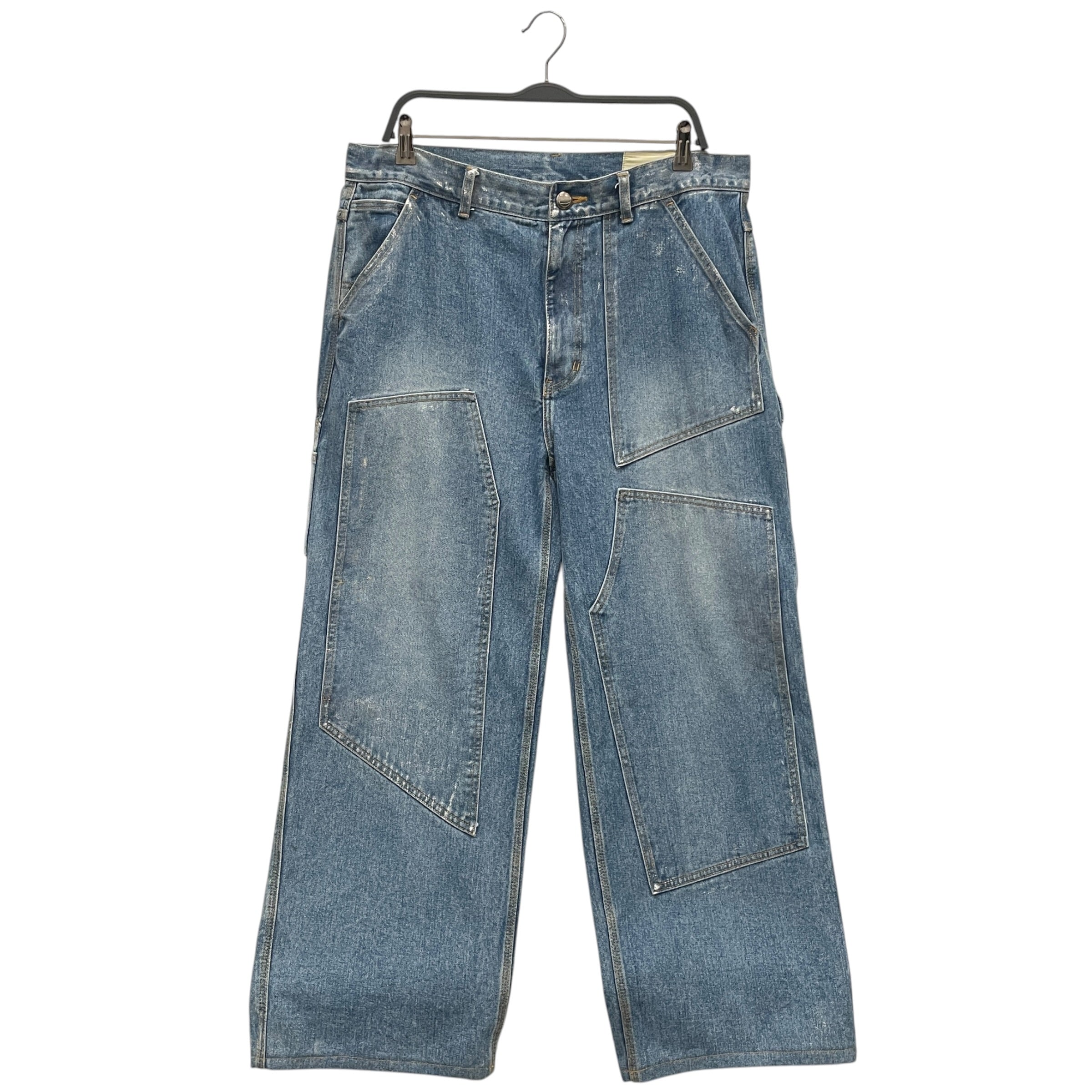 Andersson Bell/Pants/36/Denim/IDG/double knee/carpenter/silver view 1