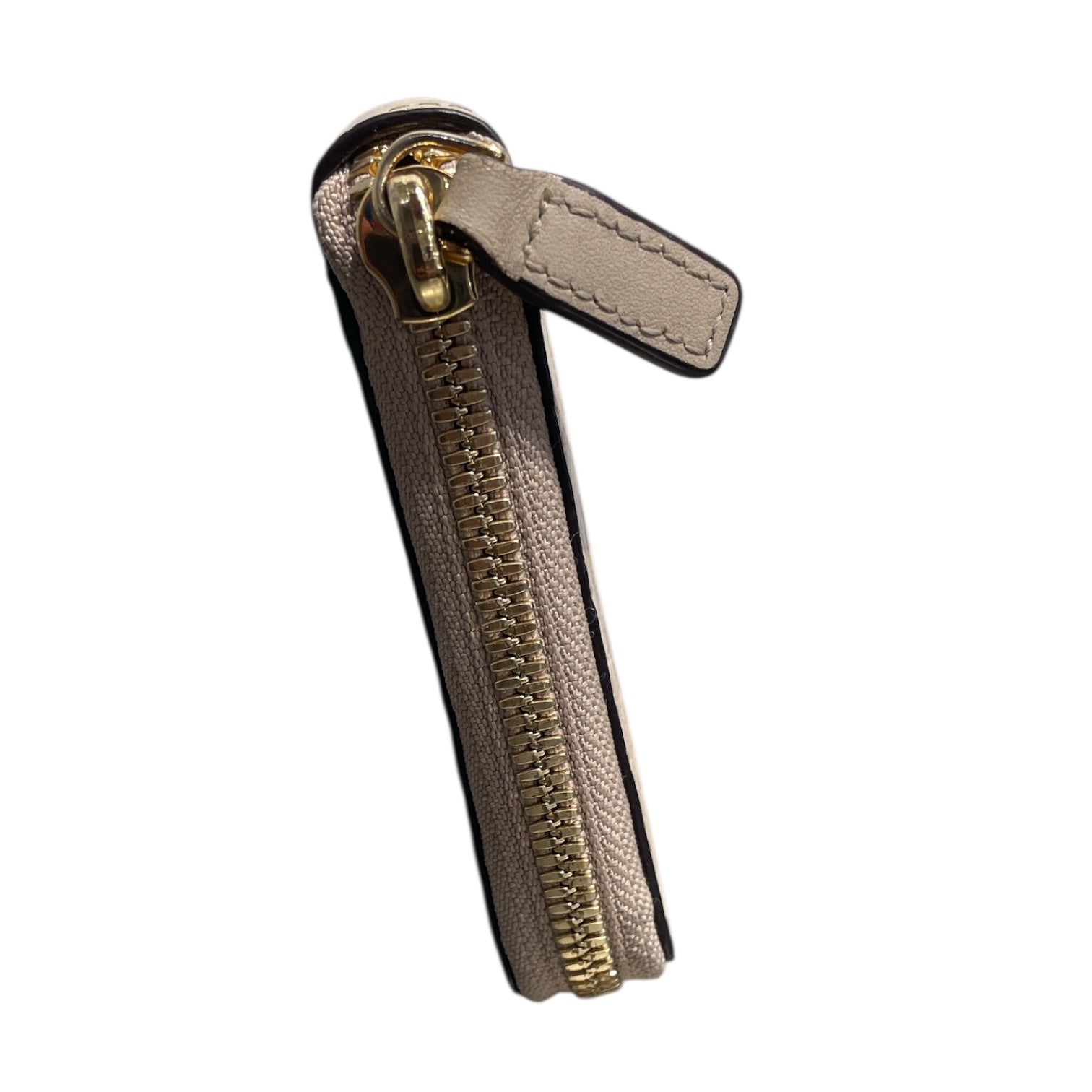 MCM/Long Wallet/Monogram/BEG/gold zipper view 5
