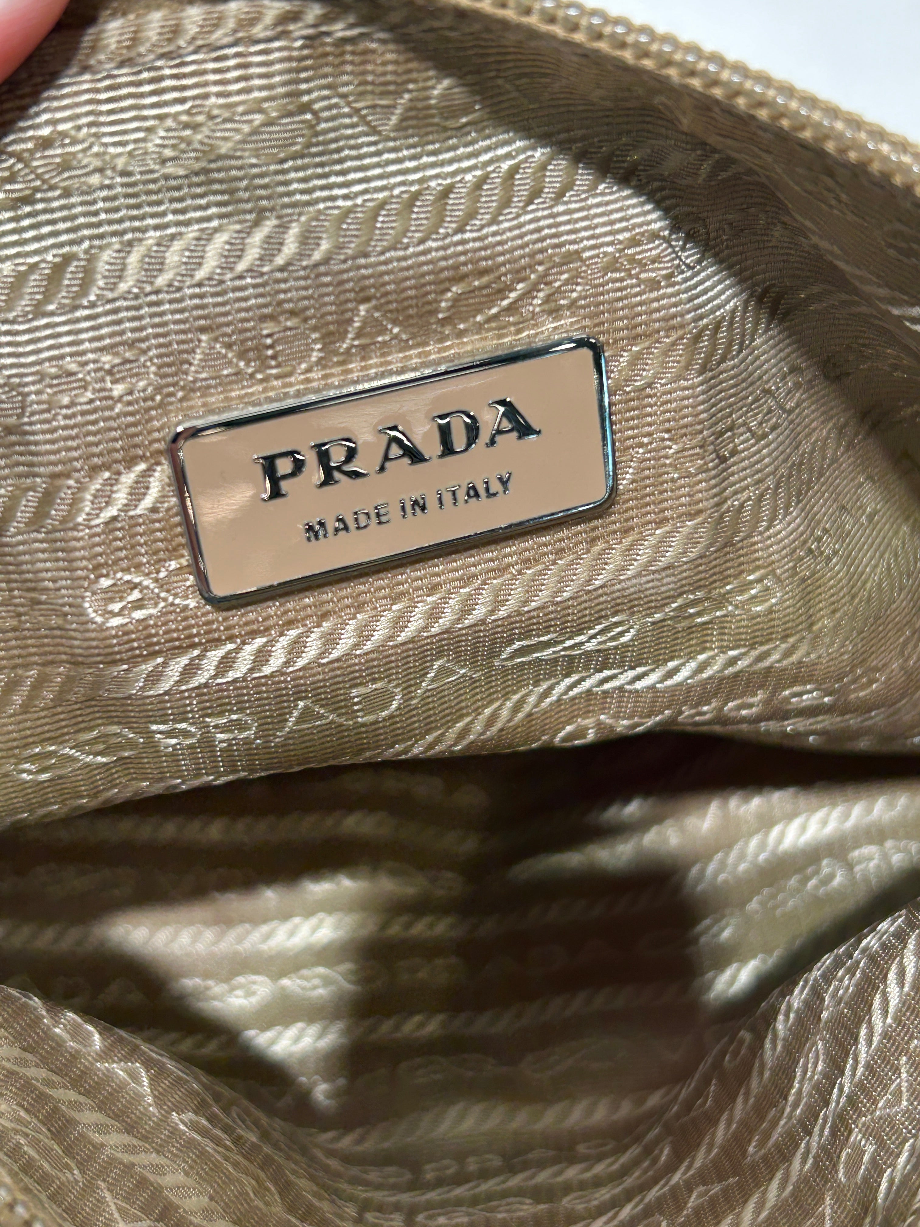 PRADA/Cross Body Bag/Nylon/KHK/` view 5