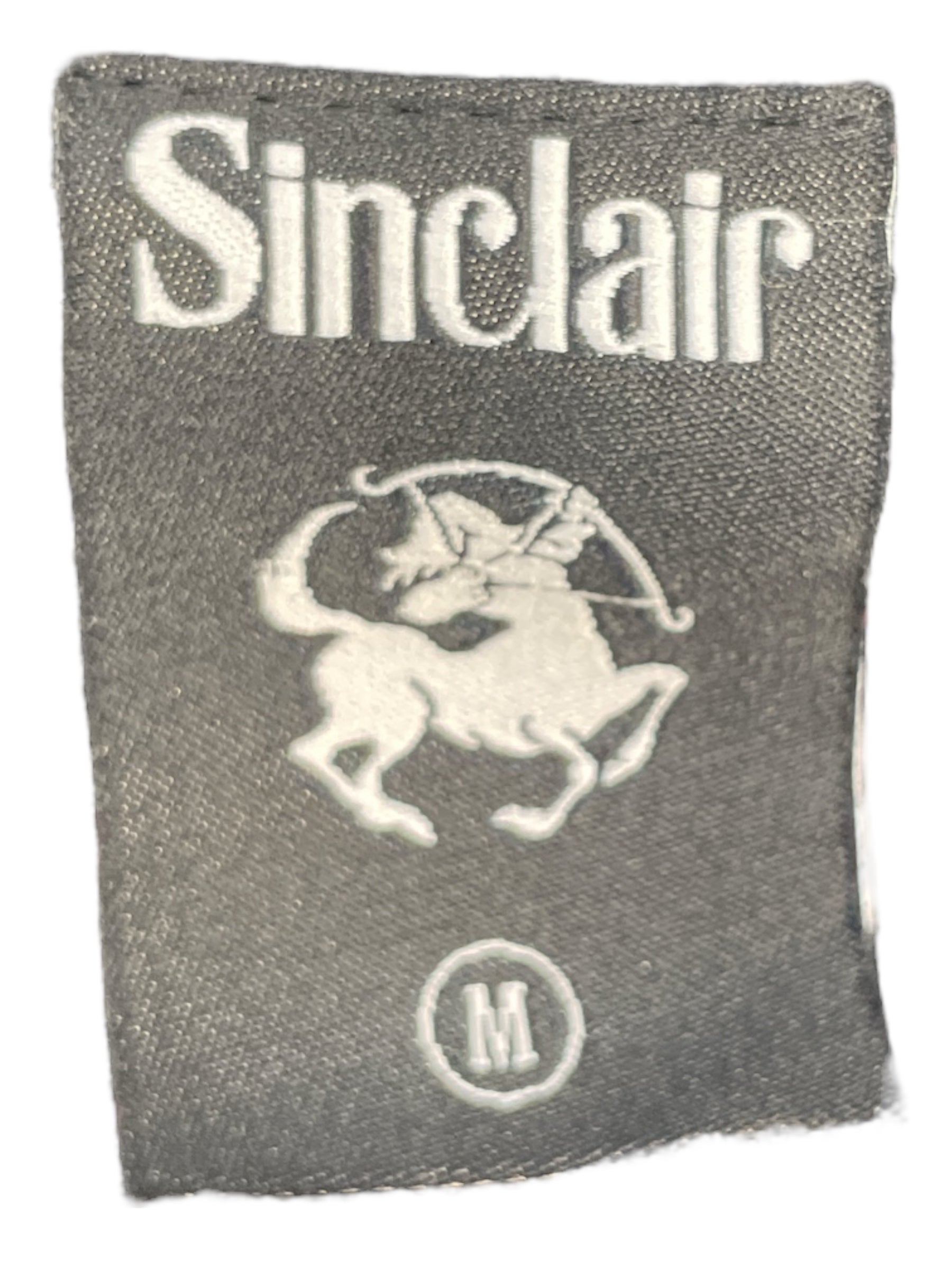 Sinclair Global /SS Shirt/M/Cotton/BLK/crochet polo nwt view 3